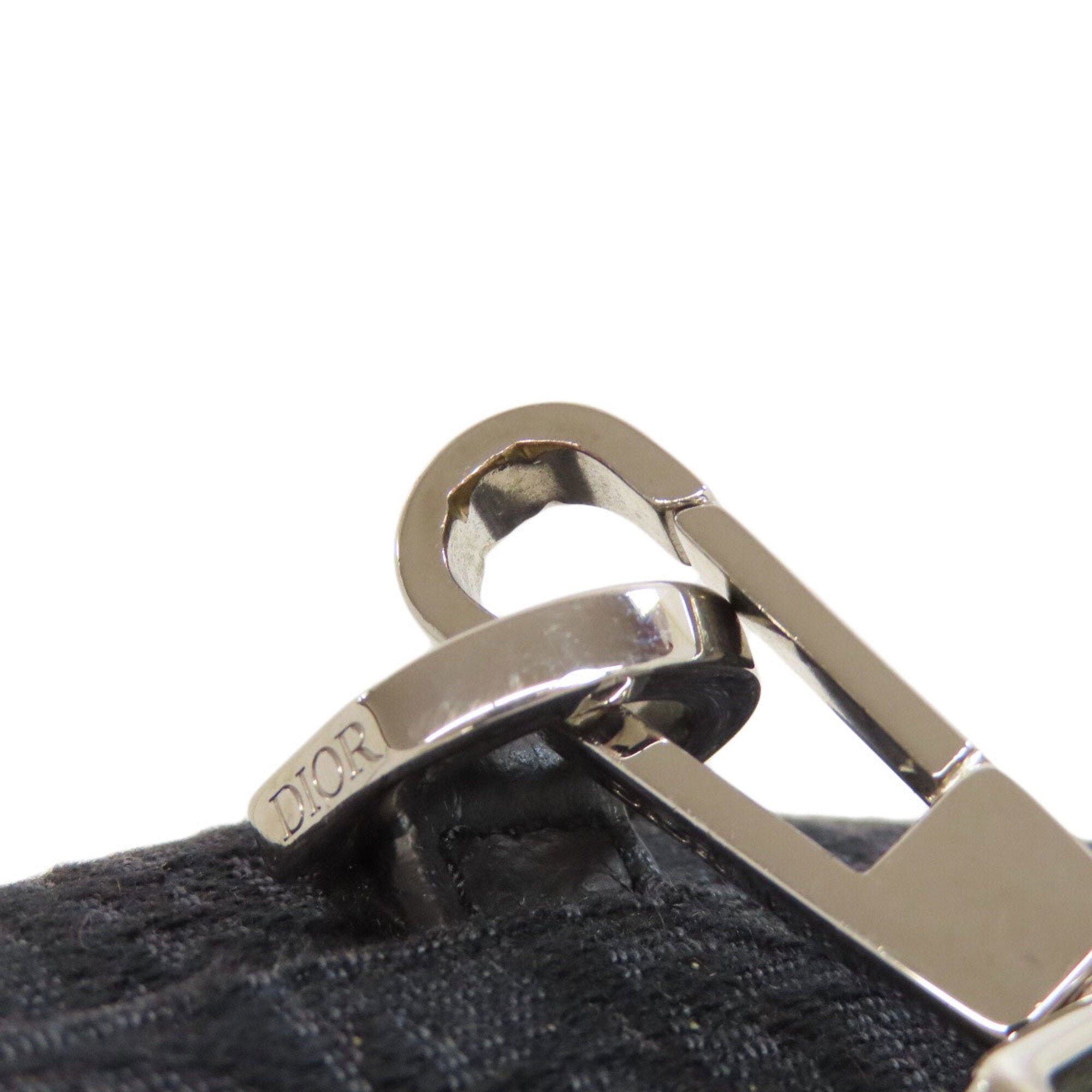 Christian Dior Black Canvas Shoulder Bag (Pre-Owned)