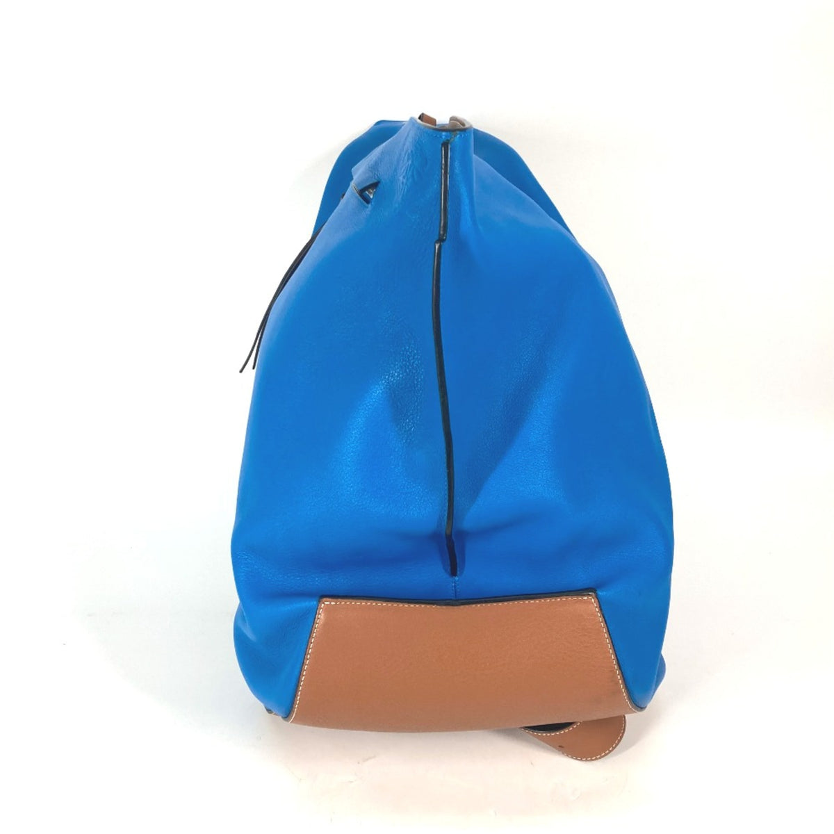 Loewe Blue Leather Shoulder Bag (Pre-Owned)