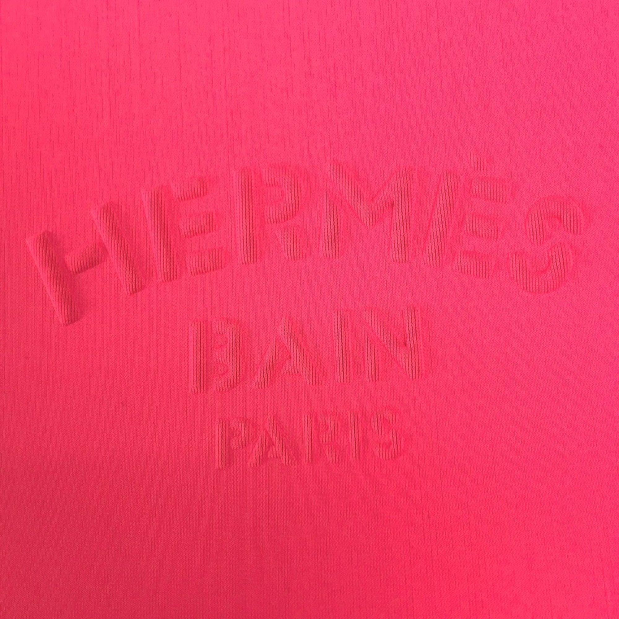 Hermes Kara Light Pink Polyamide Pouch (Pre-Owned)