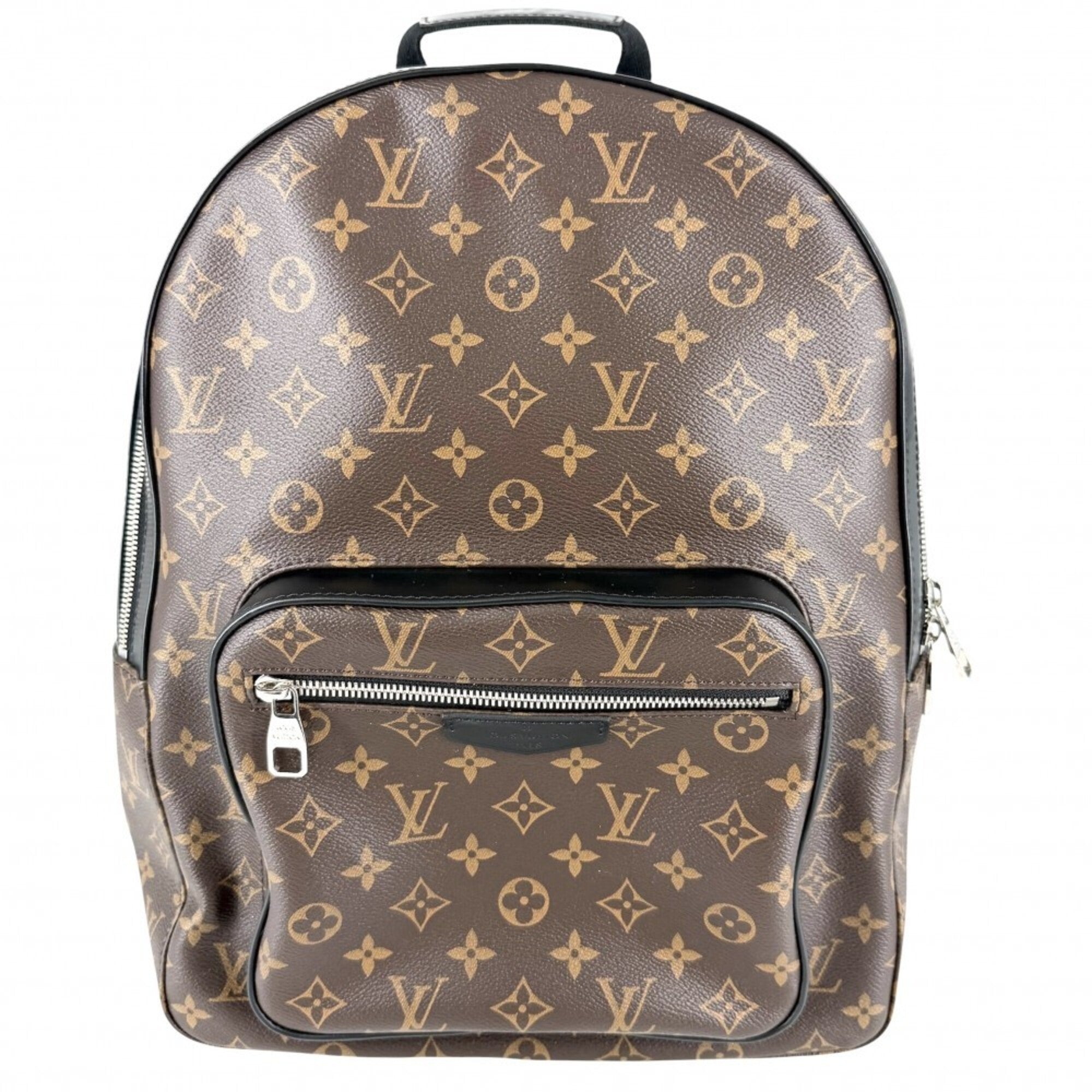 Louis Vuitton Monogram Macassar Black Brown Backpack (Pre-Owned)