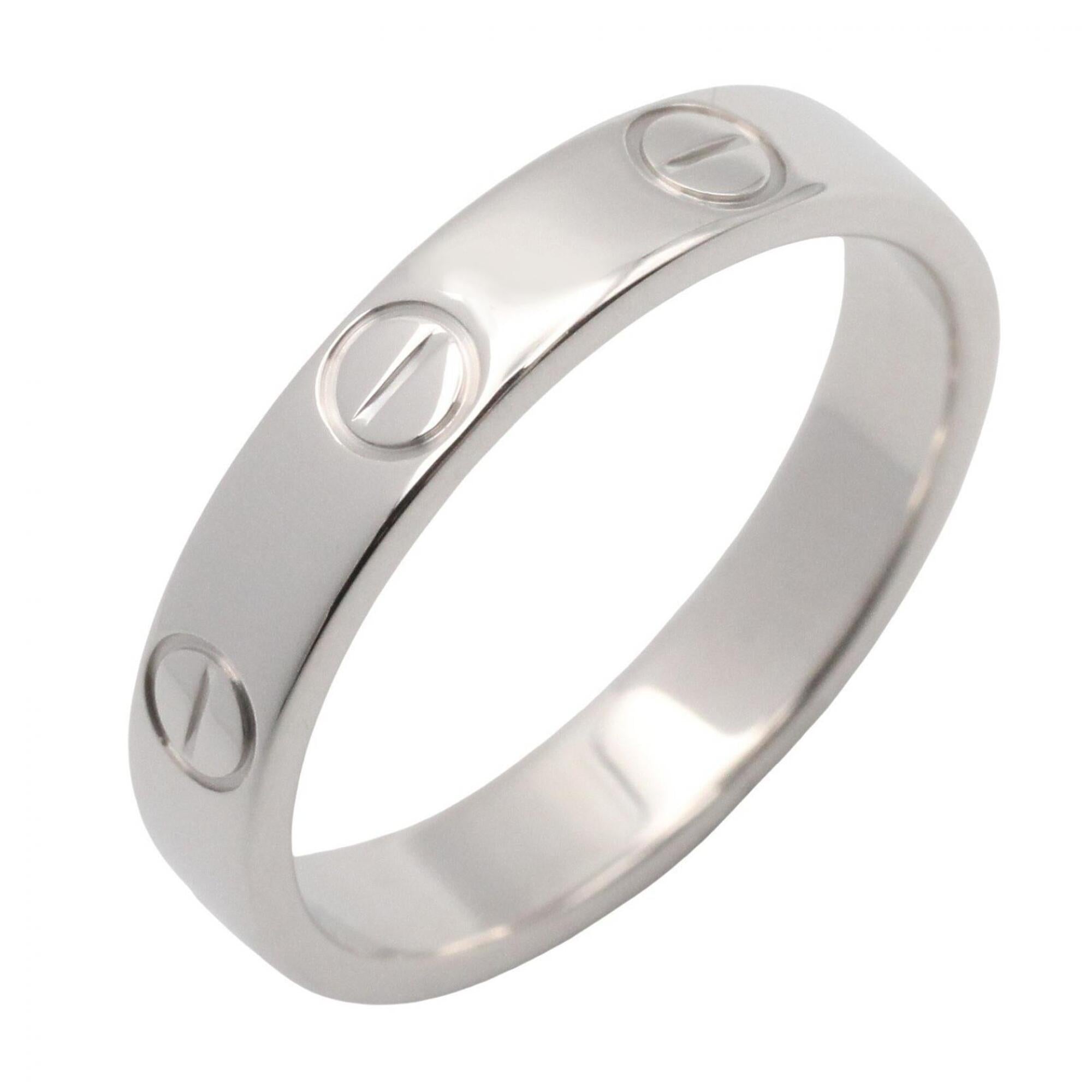 Cartier Silver White Gold (18K) Band Ring (Pre-Owned)