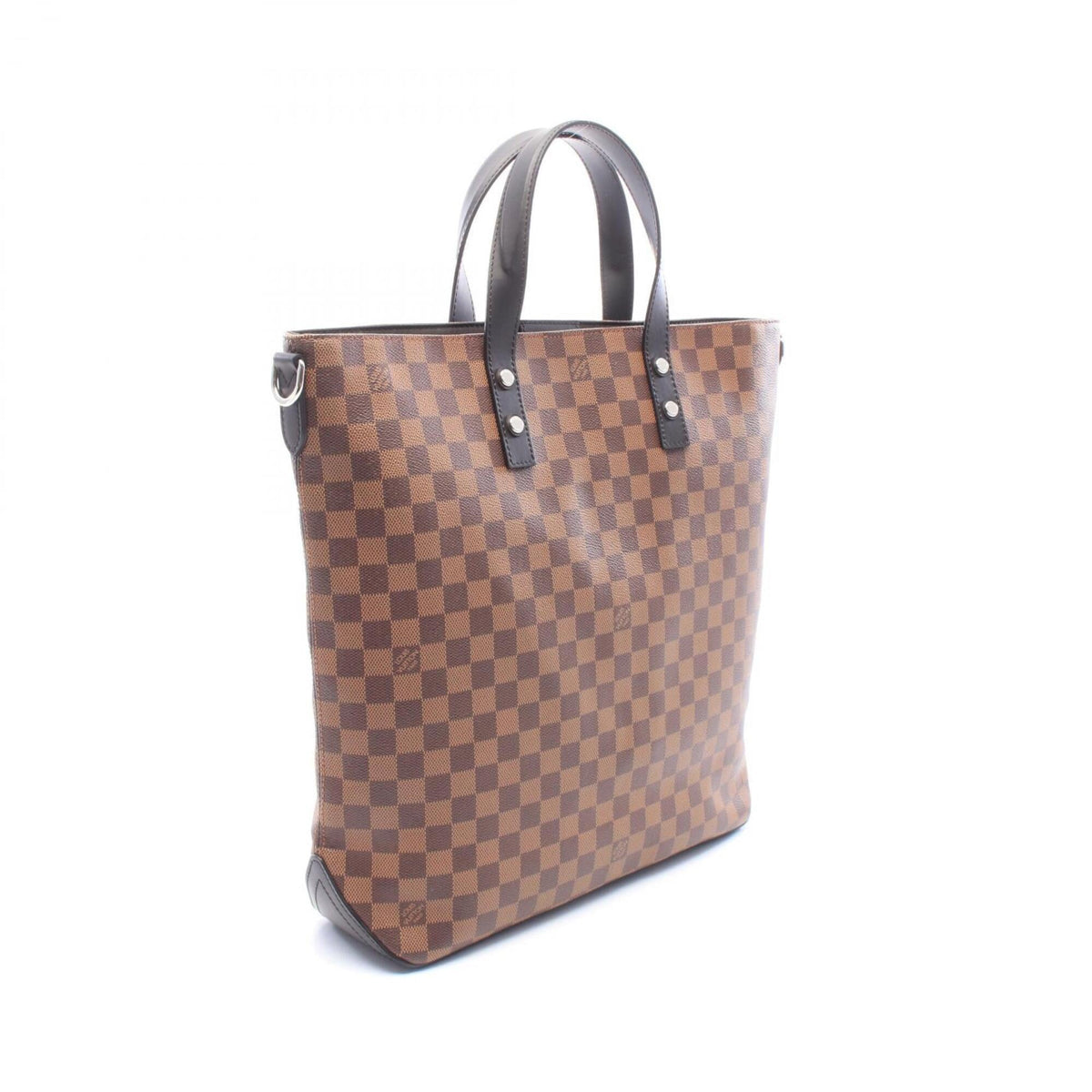 Louis Vuitton Brown Multi-Color Coated Canvas Rayon Handbag Tote Bag (Pre-Owned)