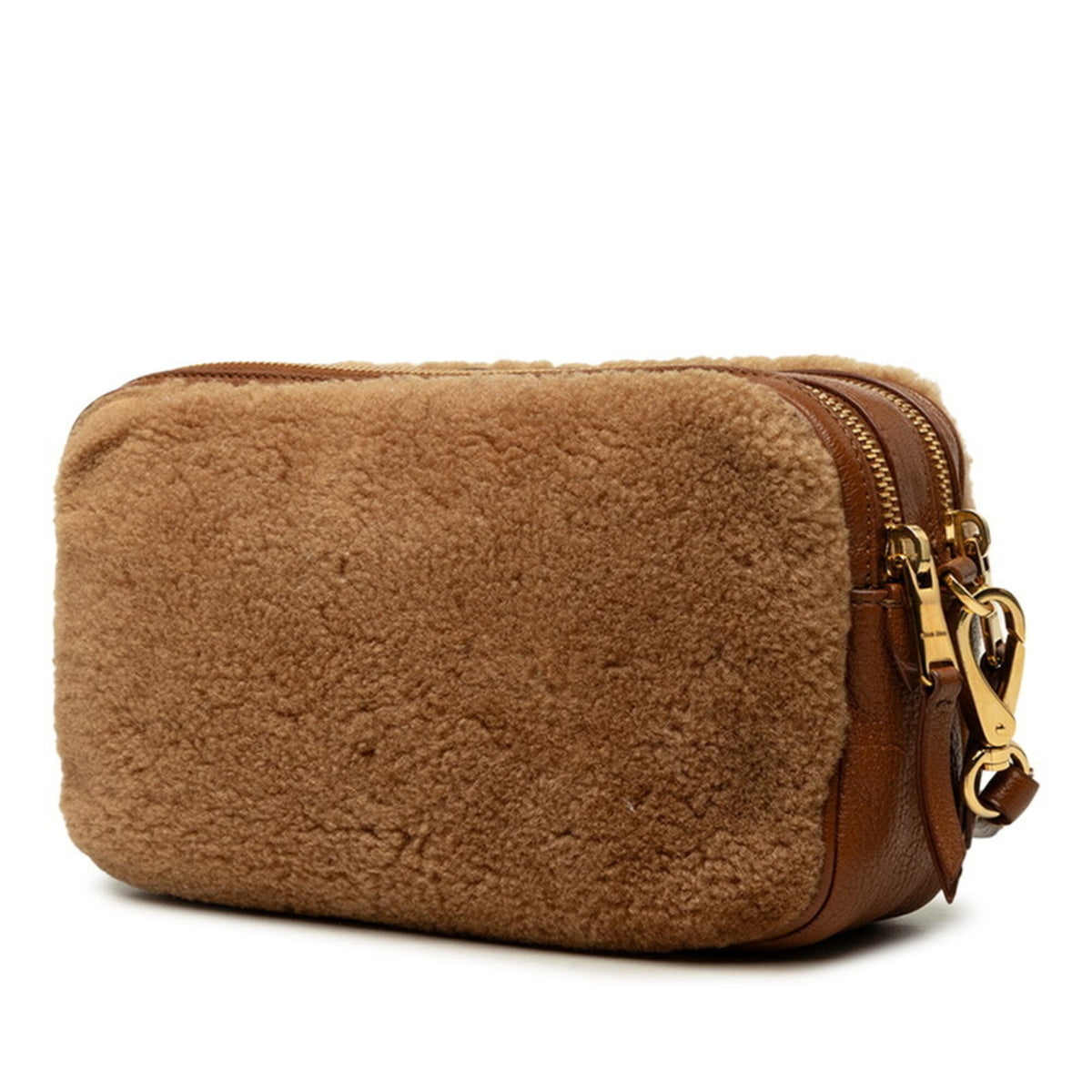 Miu Miu Brown Leather Shoulder Bag (Pre-Owned)