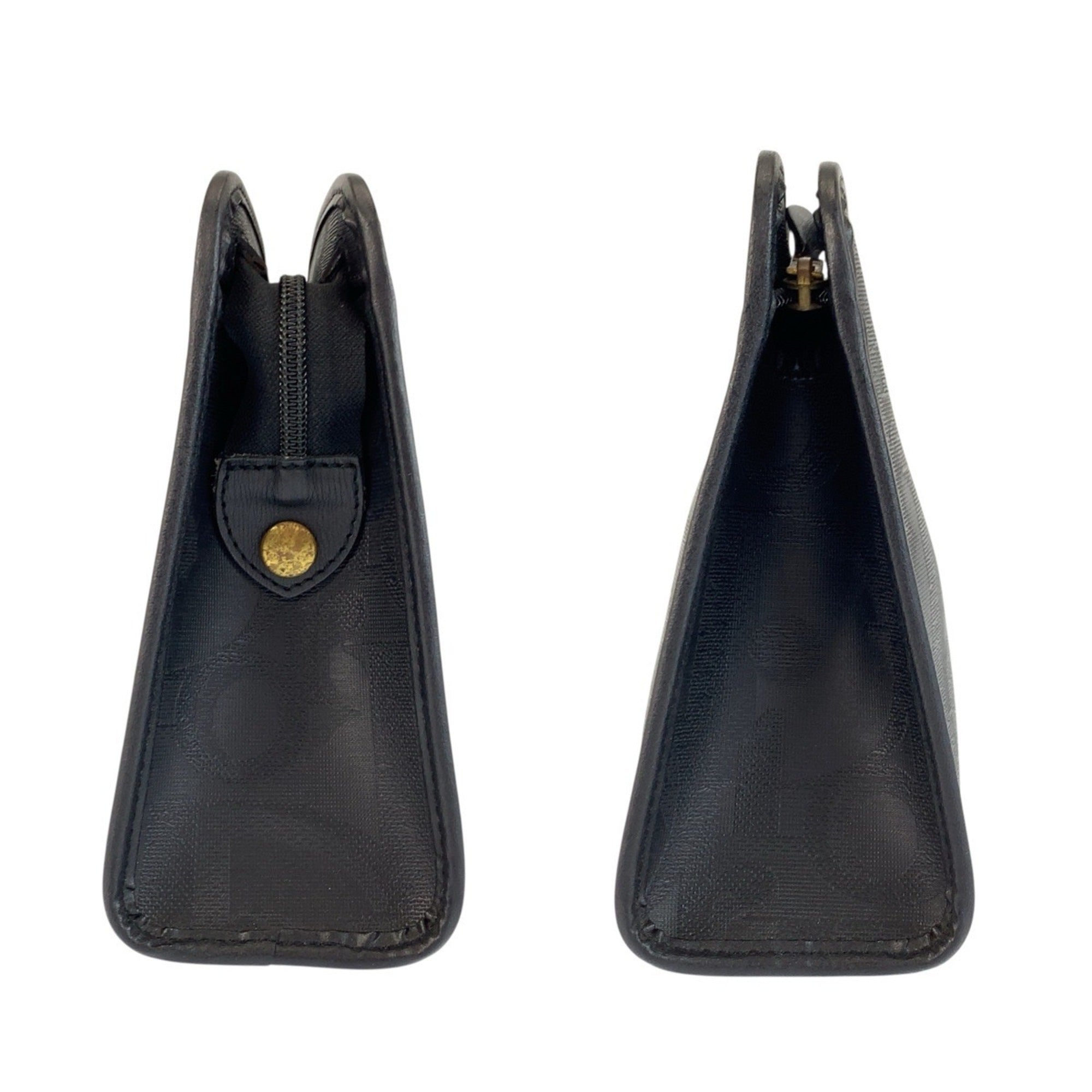 Christian Dior Black Pvc Clutch Bag (Pre-Owned)