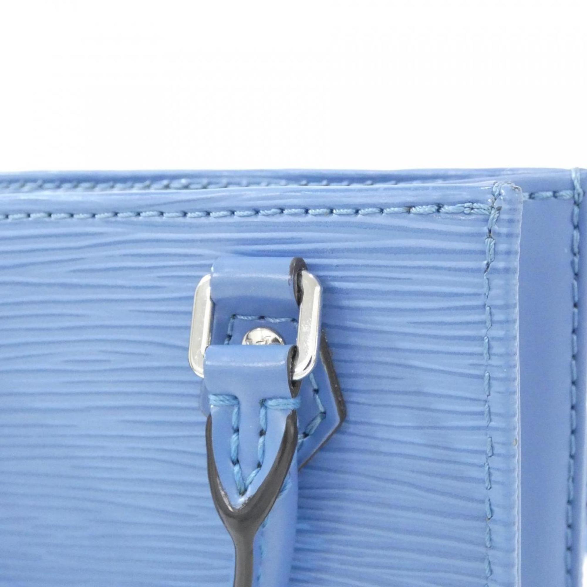 Louis Vuitton Blue Leather Handbag (Pre-Owned)