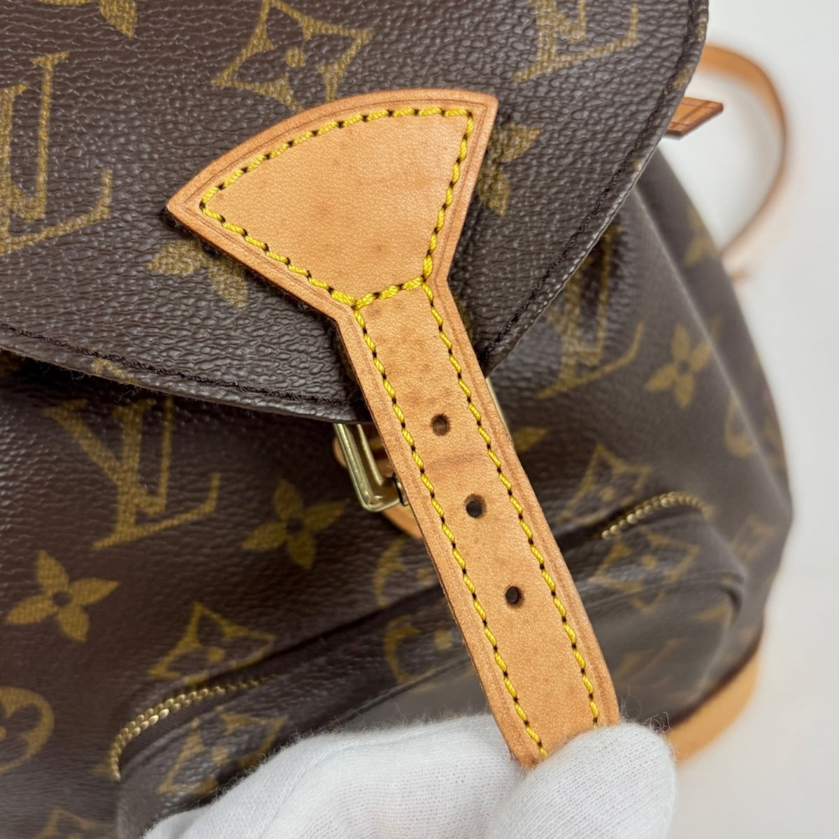 Louis Vuitton Brown Monogram Backpack (Pre-Owned)