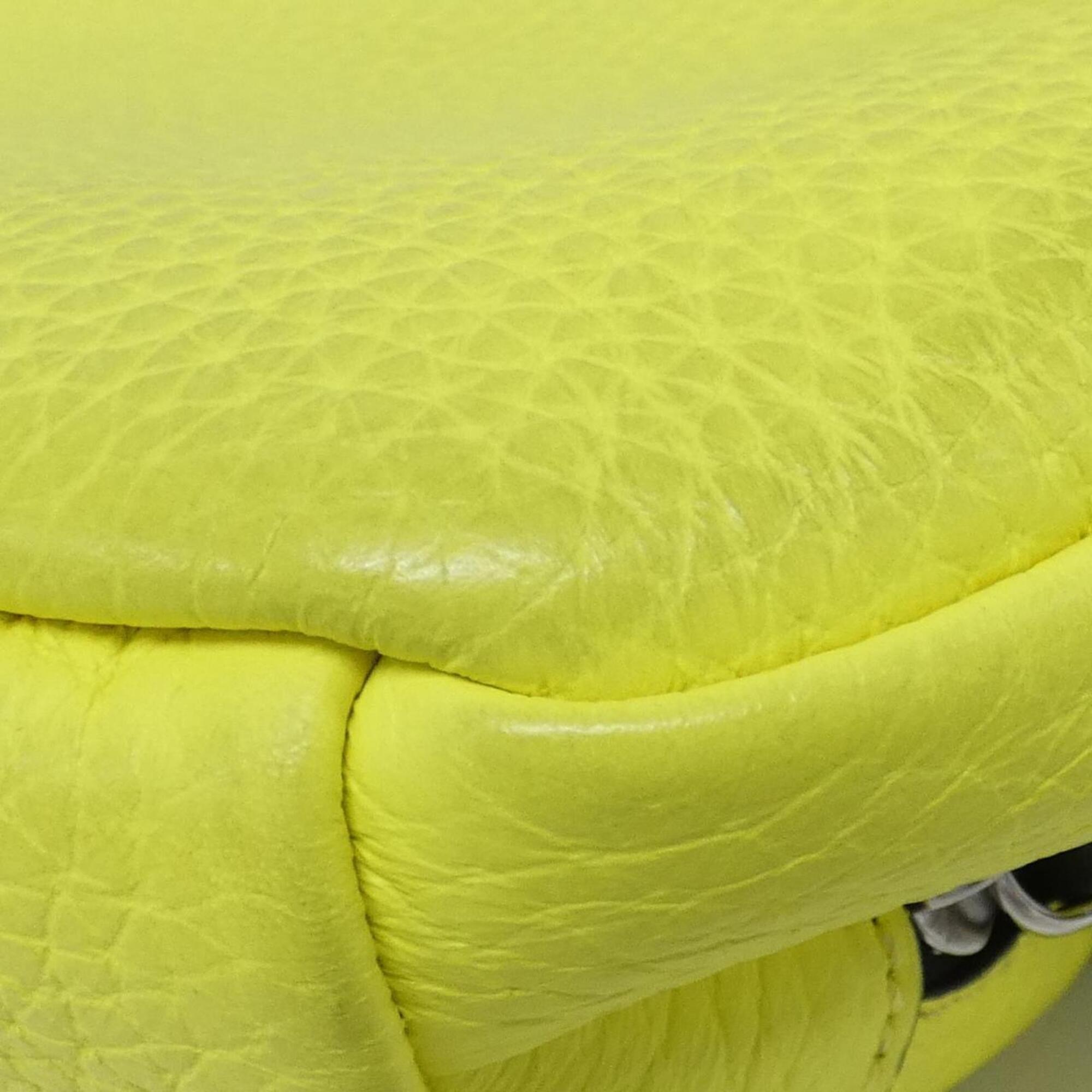 Fendi Yellow Leather Fanny Pack Handbag (Pre-Owned)