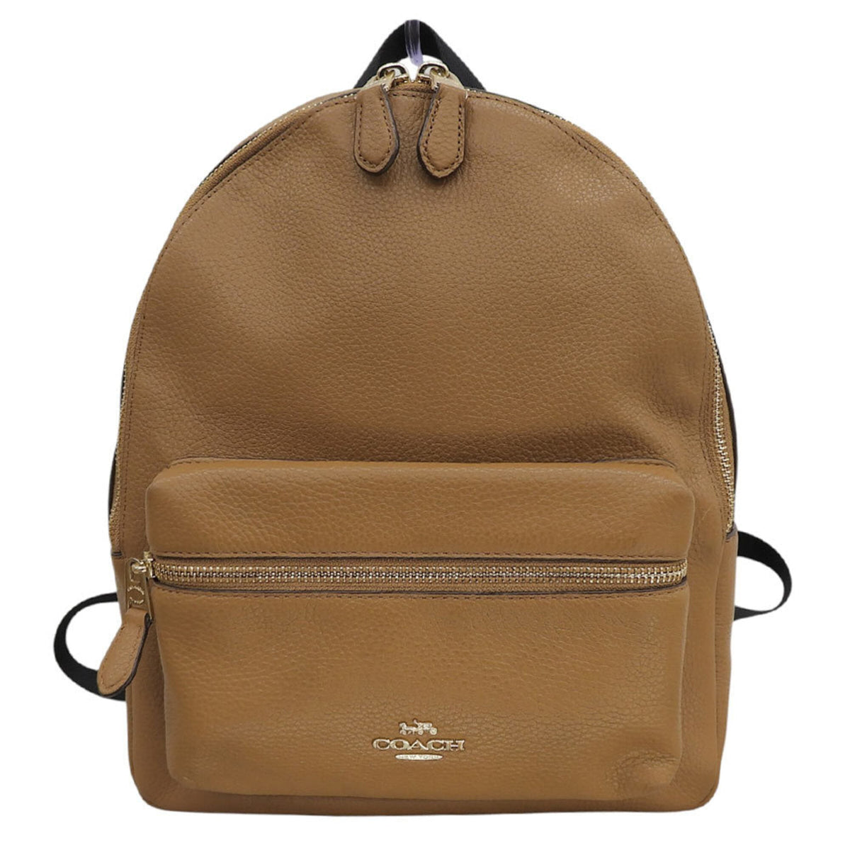Coach Brown Leather Backpack (Pre-Owned)