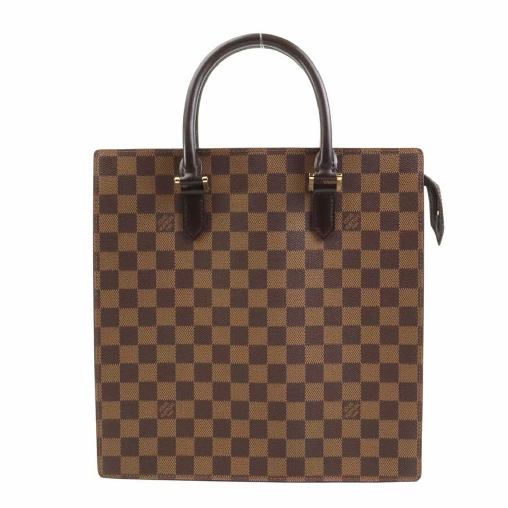 Louis Vuitton Brown Damier Canvas Handbag (Pre-Owned)