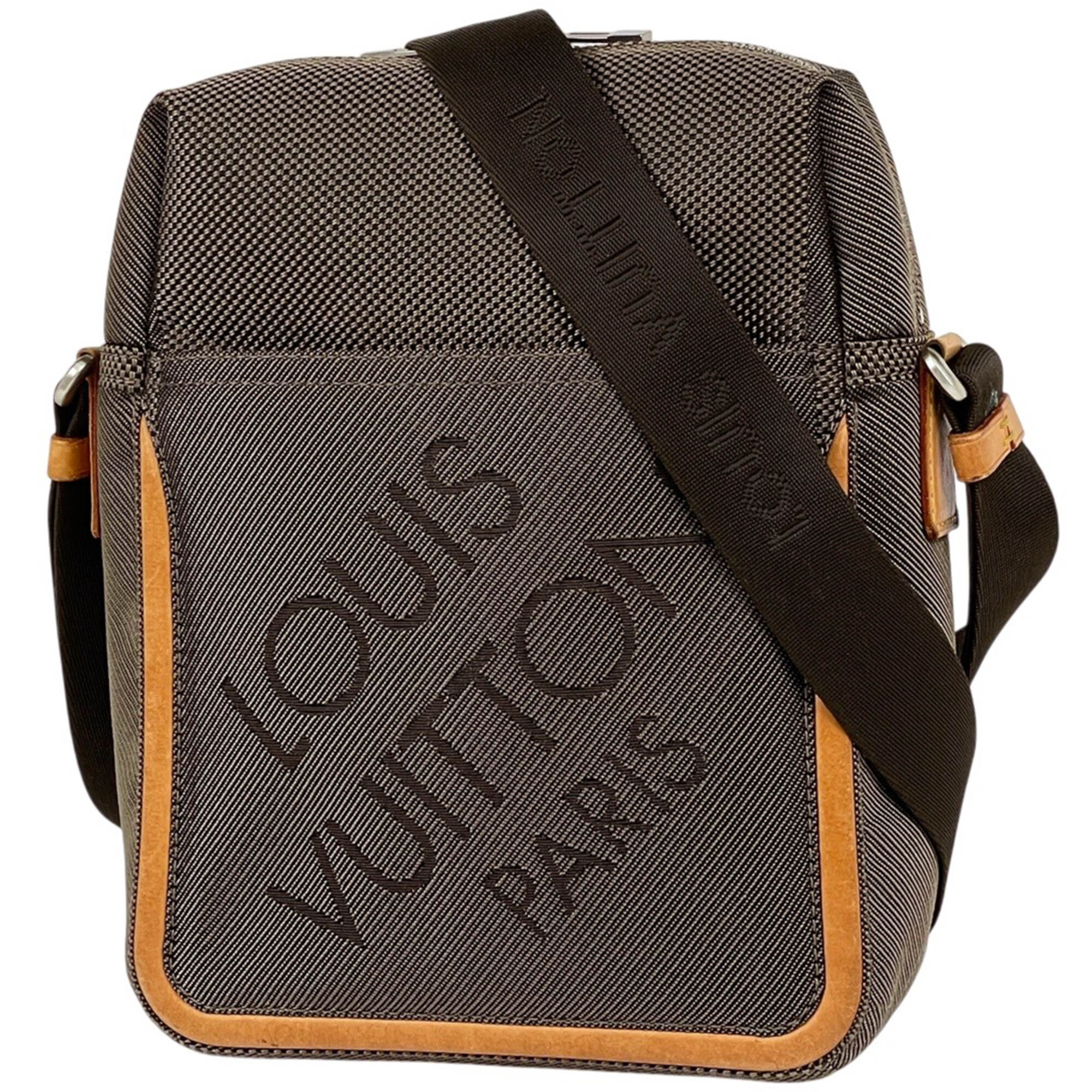 Louis Vuitton Dark Brown Earth Damier Geant Shoulder Bag (Pre-Owned)