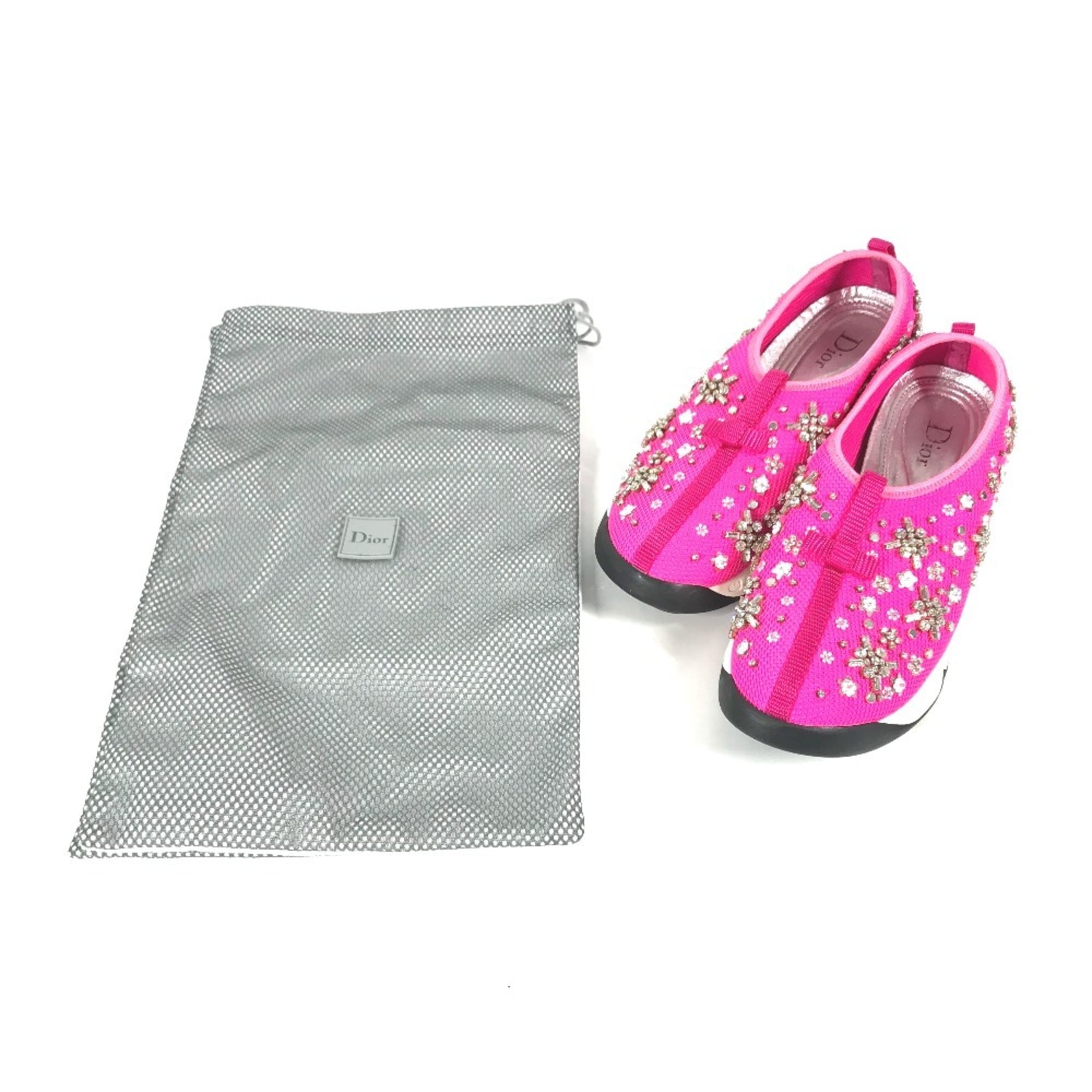 Christian Dior Pink Sneakers (Pre-Owned)