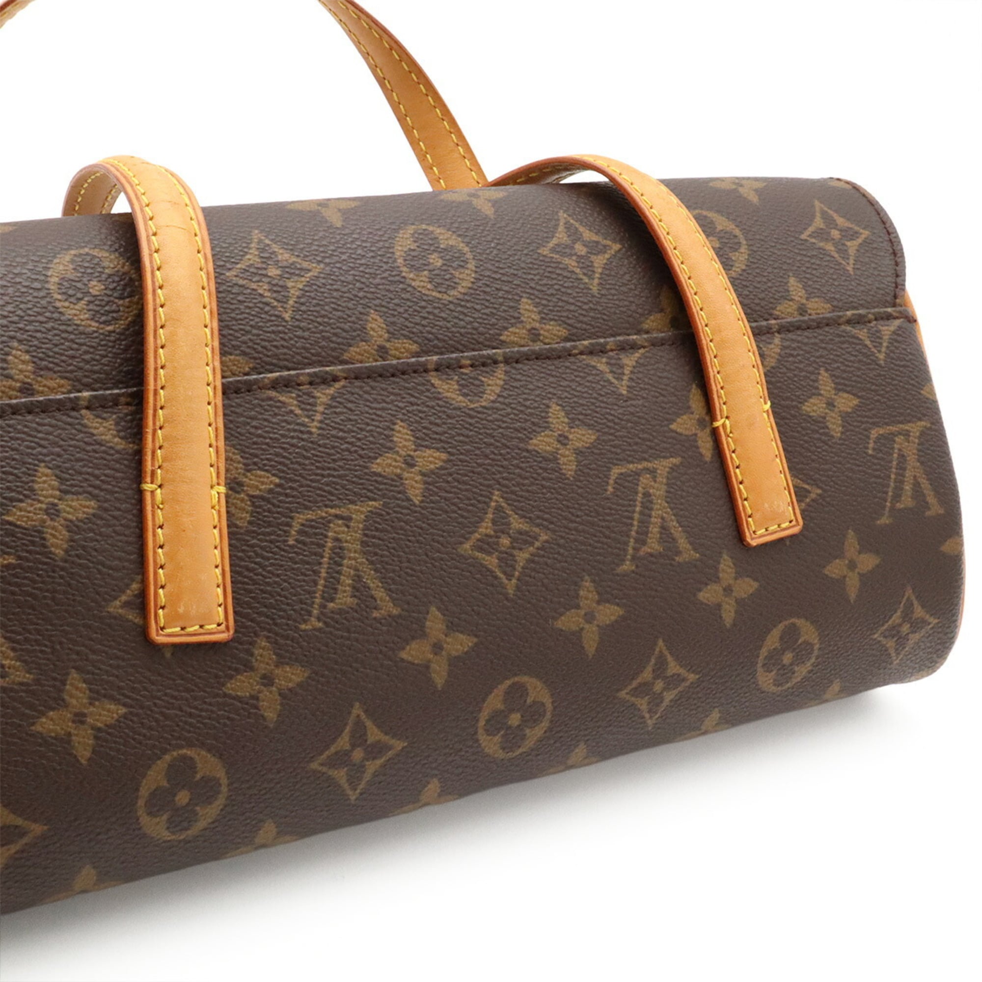 Louis Vuitton Brown Monogram Handbag (Pre-Owned)