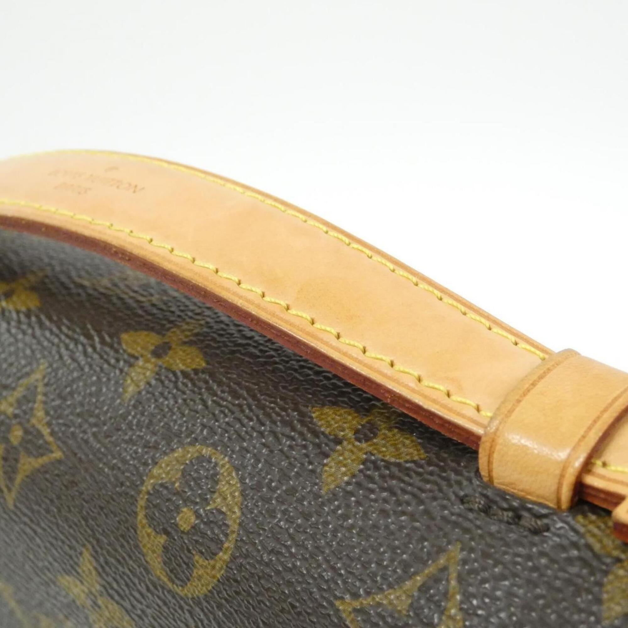 Louis Vuitton Brown Coated Canvas Handbag Pochette (Pre-Owned)