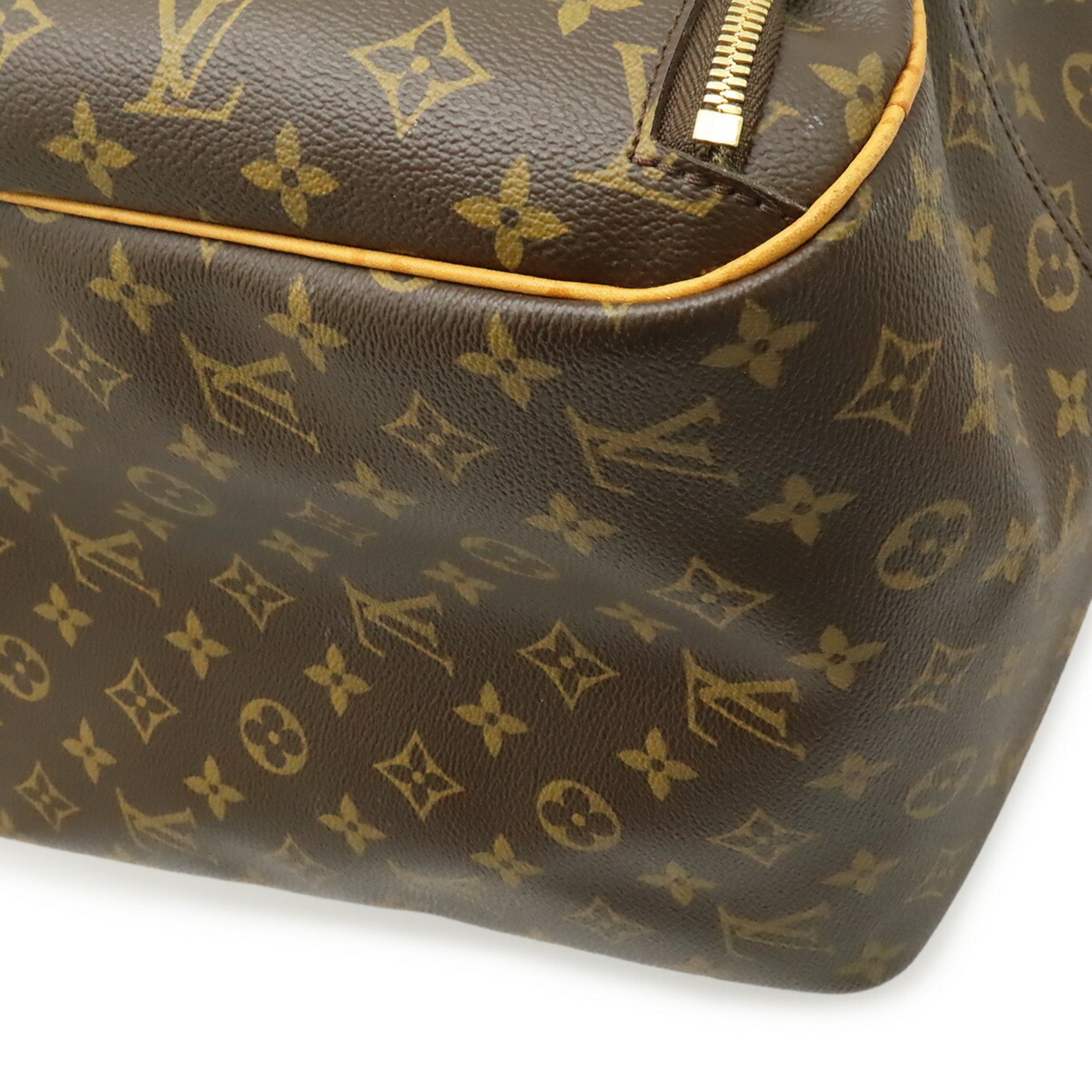 Louis Vuitton Brown Monogram Monogram Canvas Pvc Boston Bag Handbag Sports Bag (Pre-Owned)