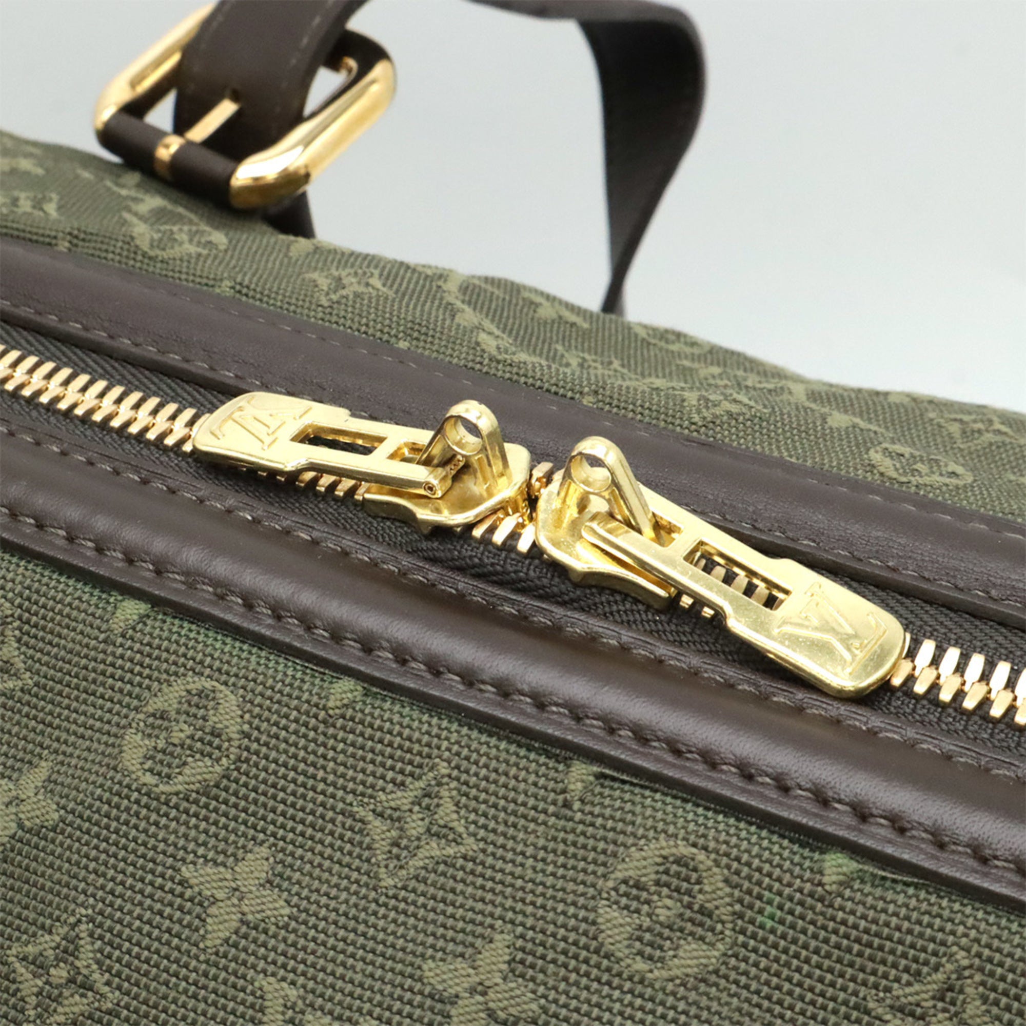 Louis Vuitton Monogram Tst Khaki Monogram Mini Boston Bag Shoulder Bag (Pre-Owned)