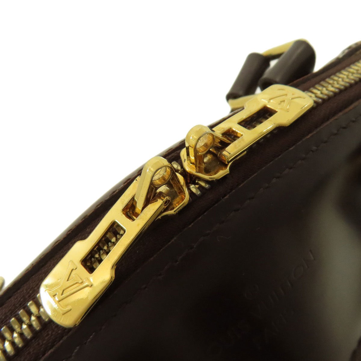 Louis Vuitton Brown Damier Canvas Ebene Damier Canvas Handbag (Pre-Owned)