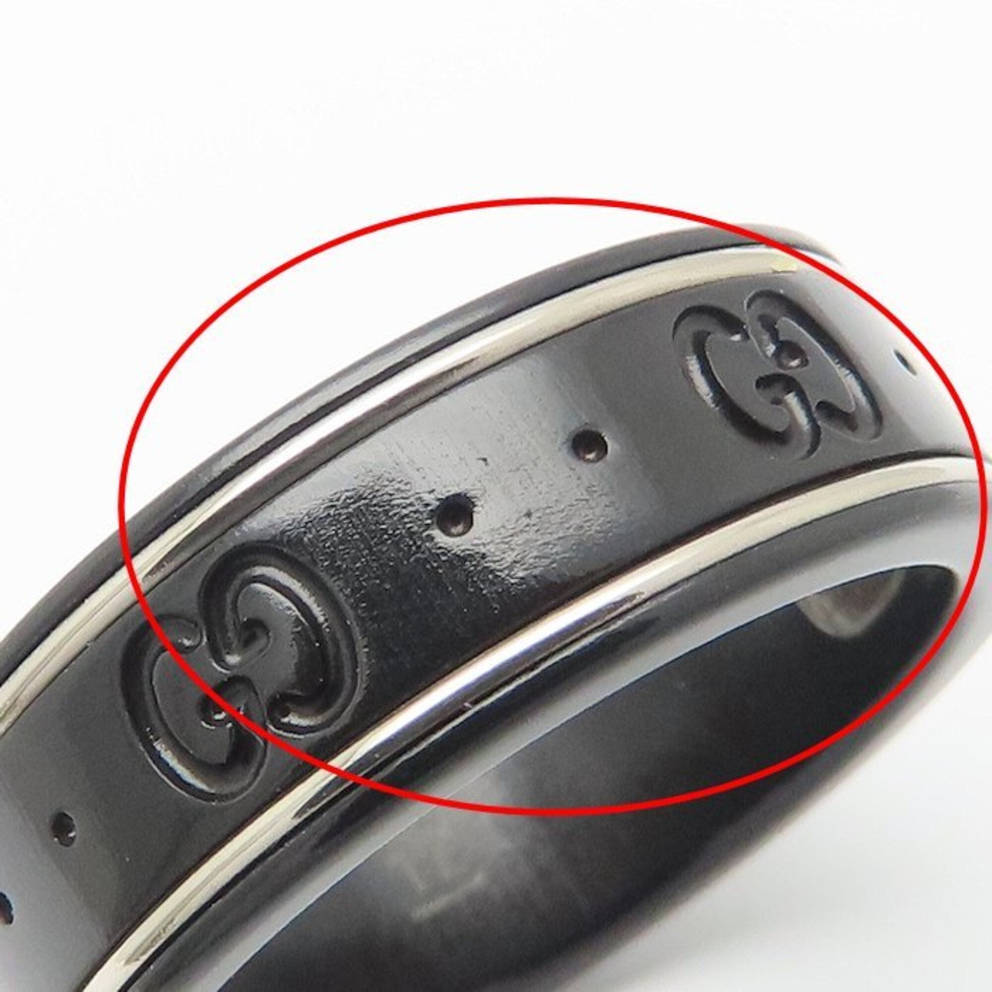 Gucci Black White White Gold (Pre-Owned)