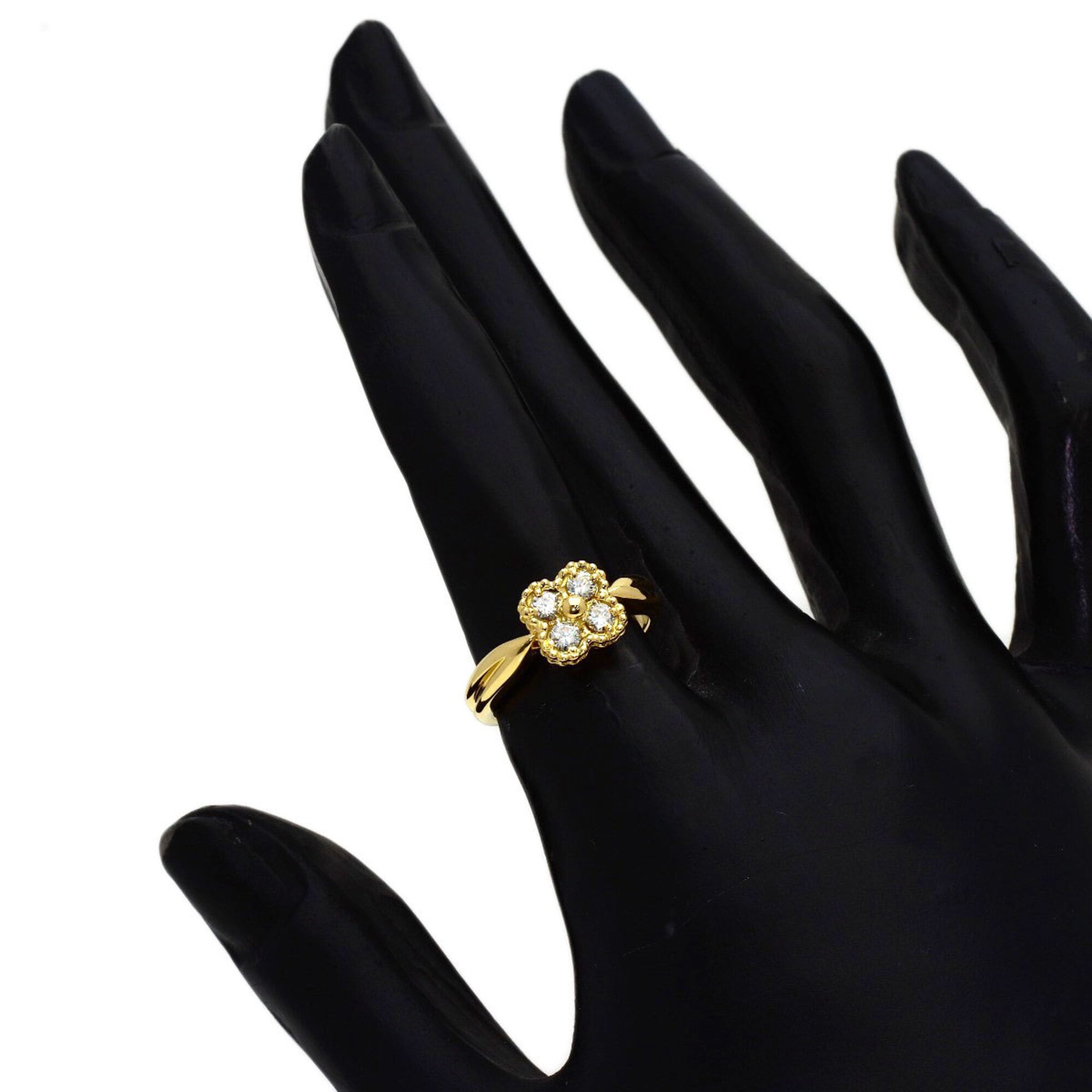 Van Cleef & Arpels Yellow Gold (18K) Band Ring (Pre-Owned)