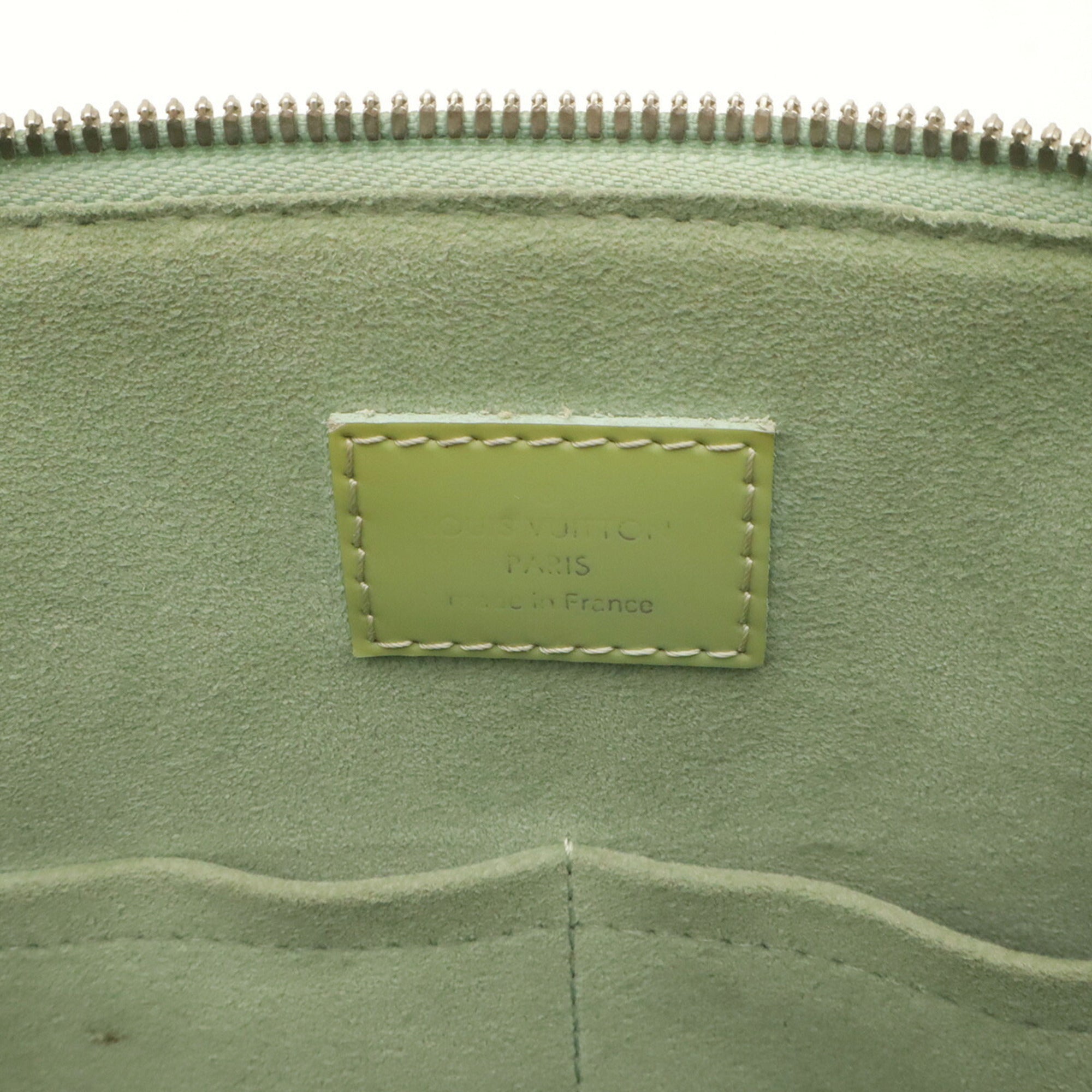 Louis Vuitton Green Epi Leather Handbag (Pre-Owned)
