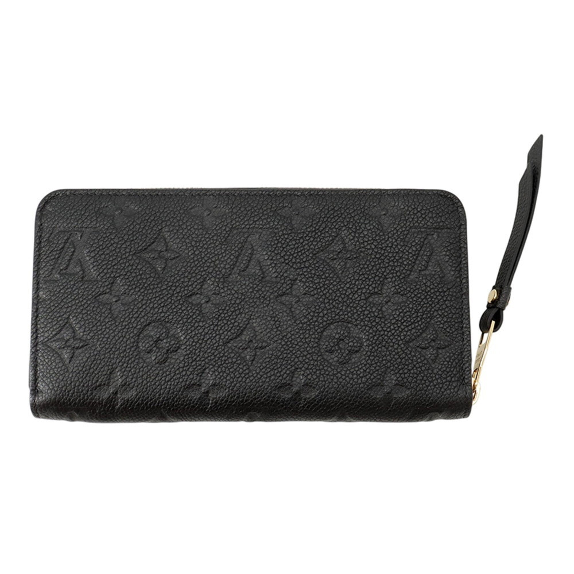 Louis Vuitton Monogram Empreinte Black Noir Monogram Empreinte Long Wallet (Bi-Fold) (Pre-Owned)