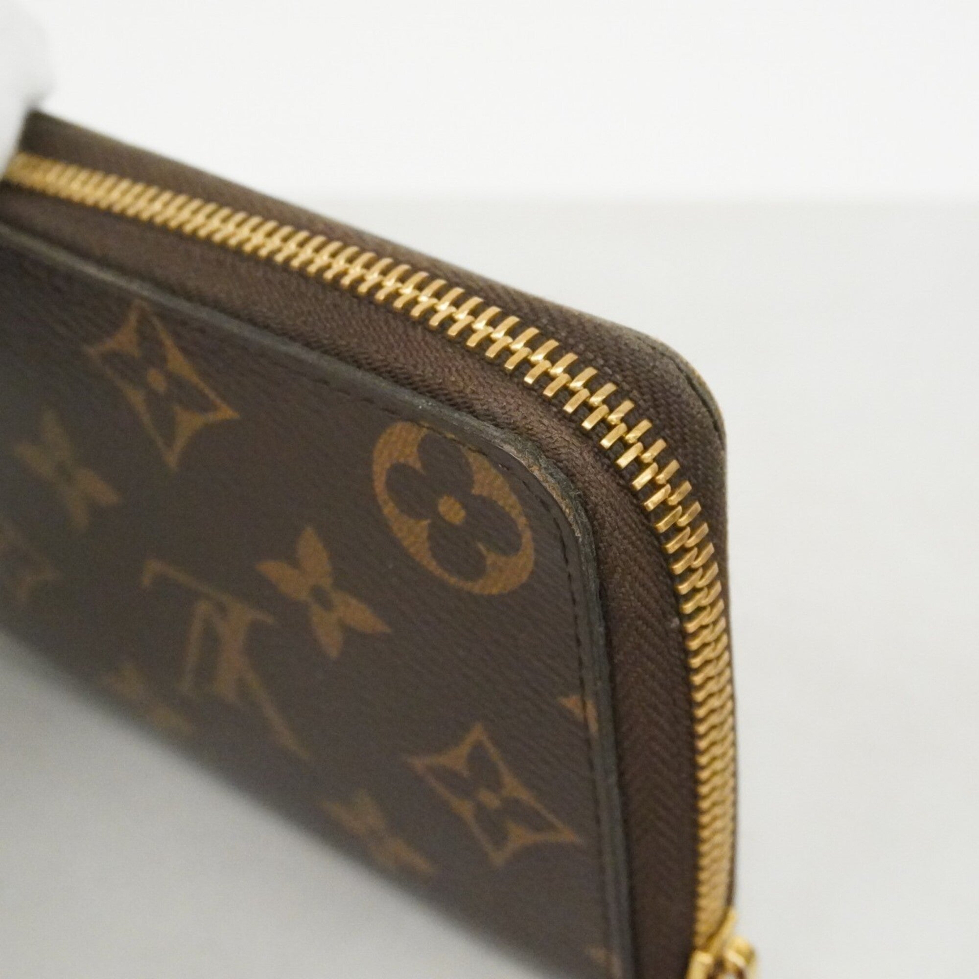 Louis Vuitton Brown Fuchsia Long Wallet (Bi-Fold) (Pre-Owned)