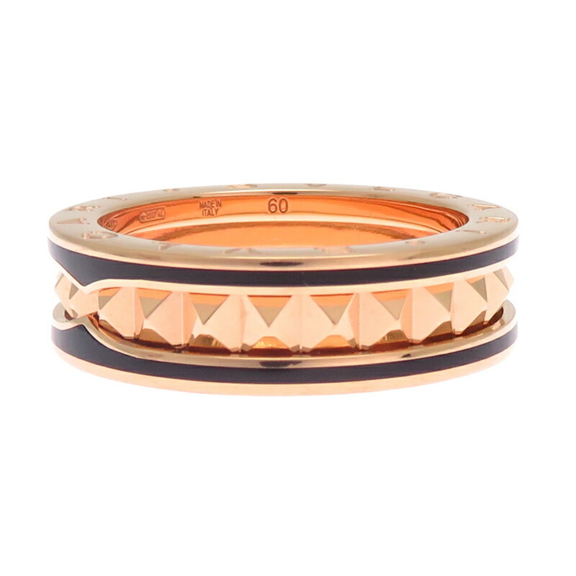 Bvlgari Pink Gold Pink Gold (18K) Band Ring (Pre-Owned)