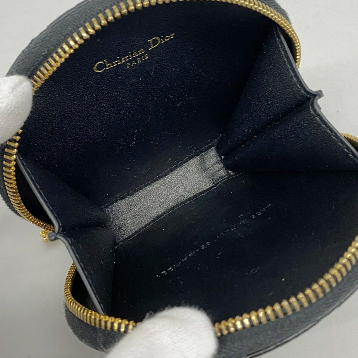 Christian Dior Black Leather Shoulder Bag (Pre-Owned)