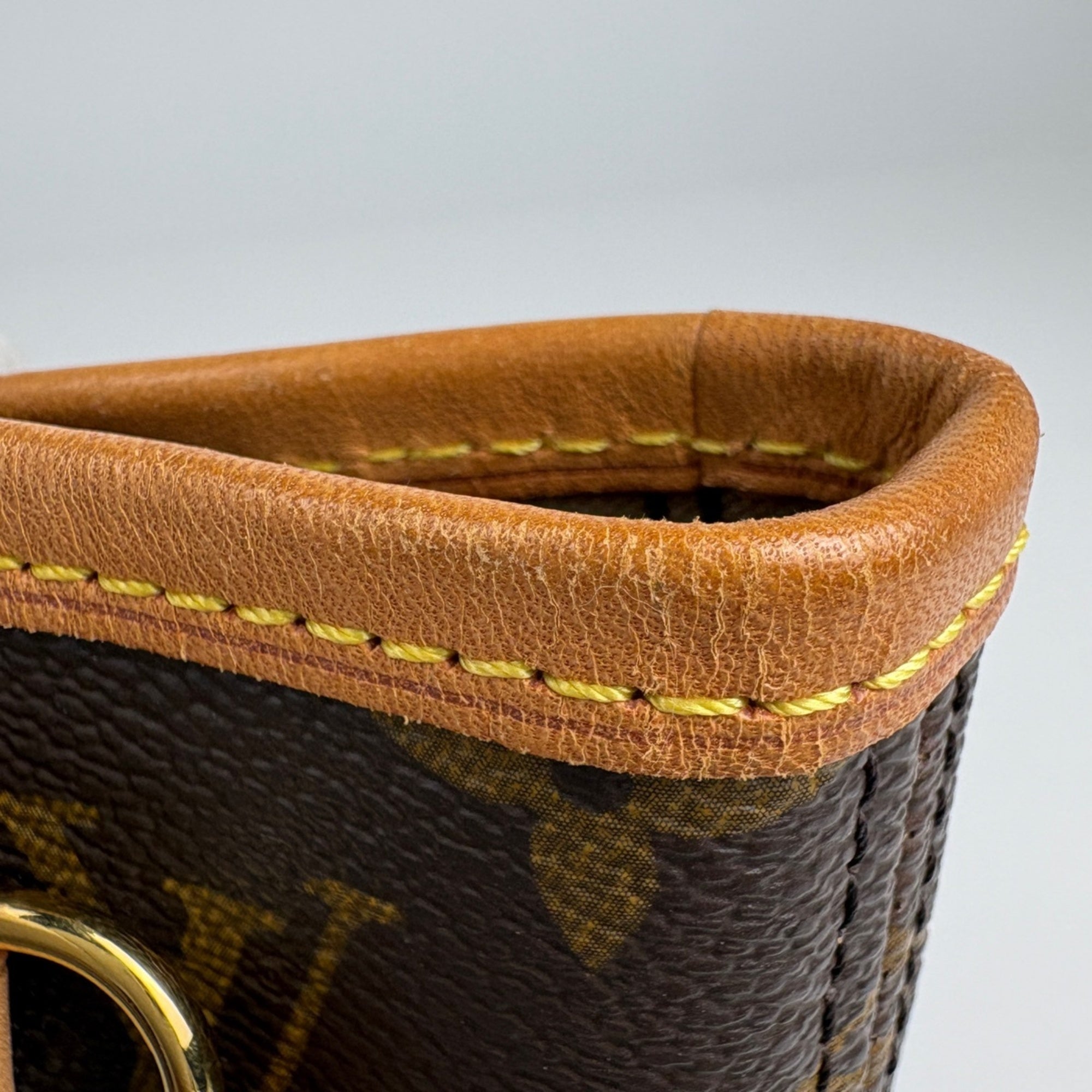 Louis Vuitton Brown Monogram Handbag Tote Bag (Pre-Owned)