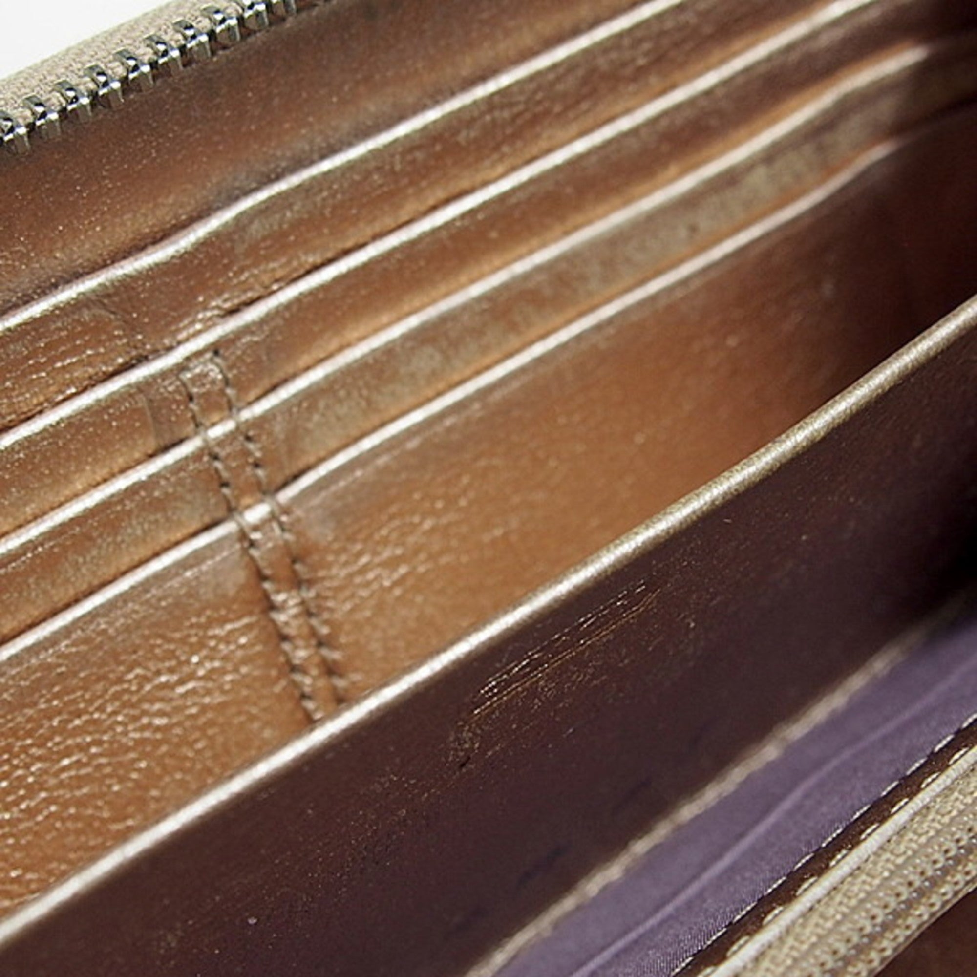 Coach Gold Long Wallet (Bi-Fold) (Pre-Owned)