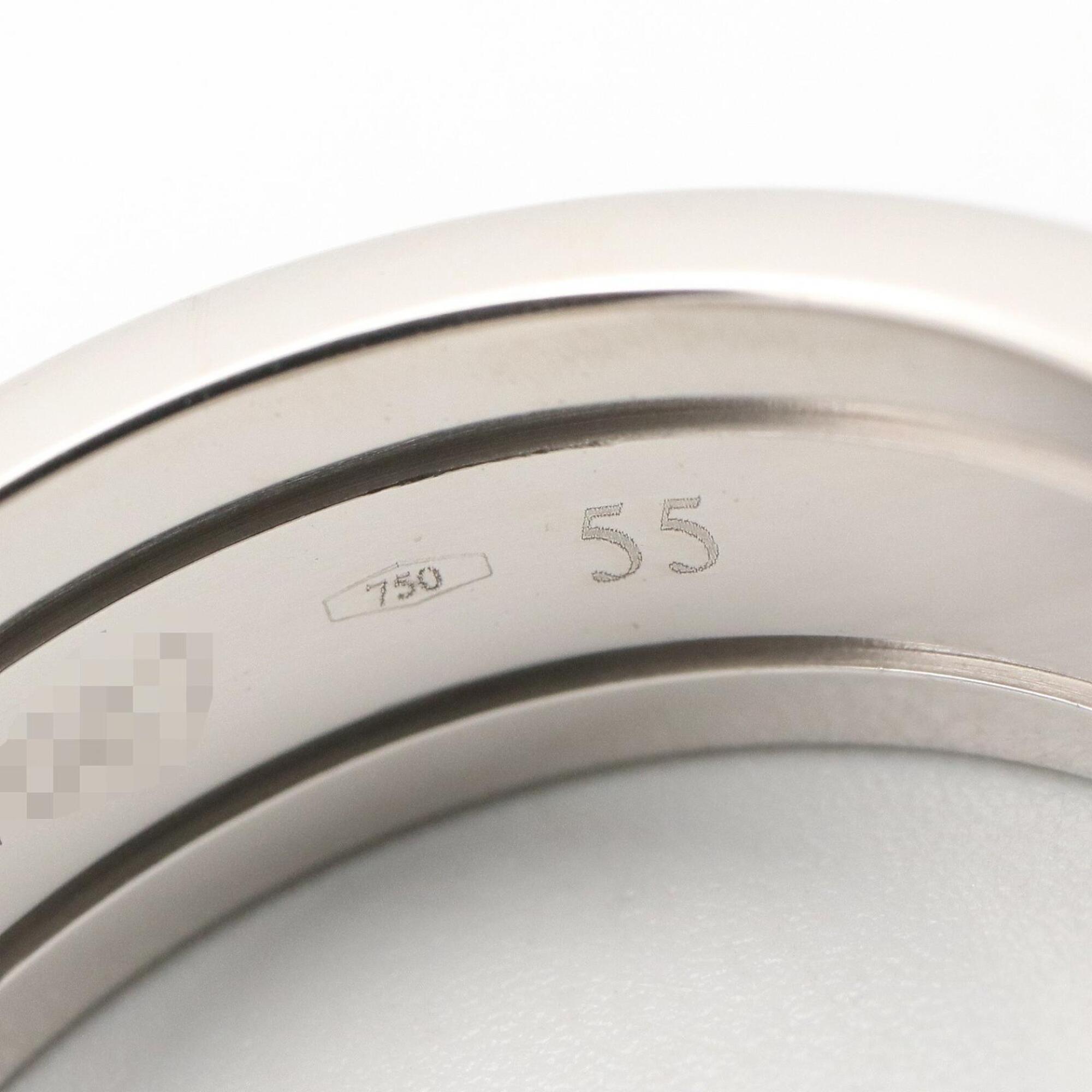Cartier Silver White Gold (18K) Band Ring (Pre-Owned)