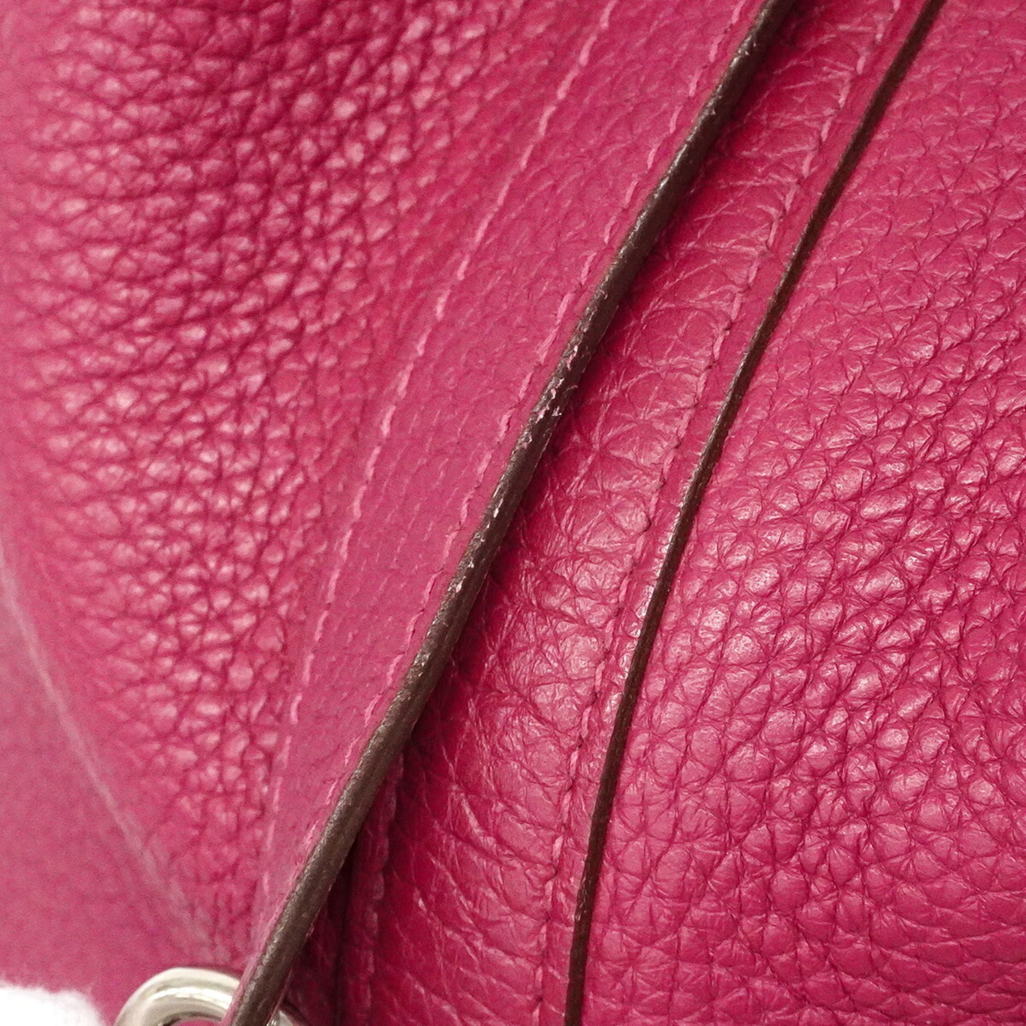 Hermes Tosca Taurillon Clemence Leather Handbag (Pre-Owned)