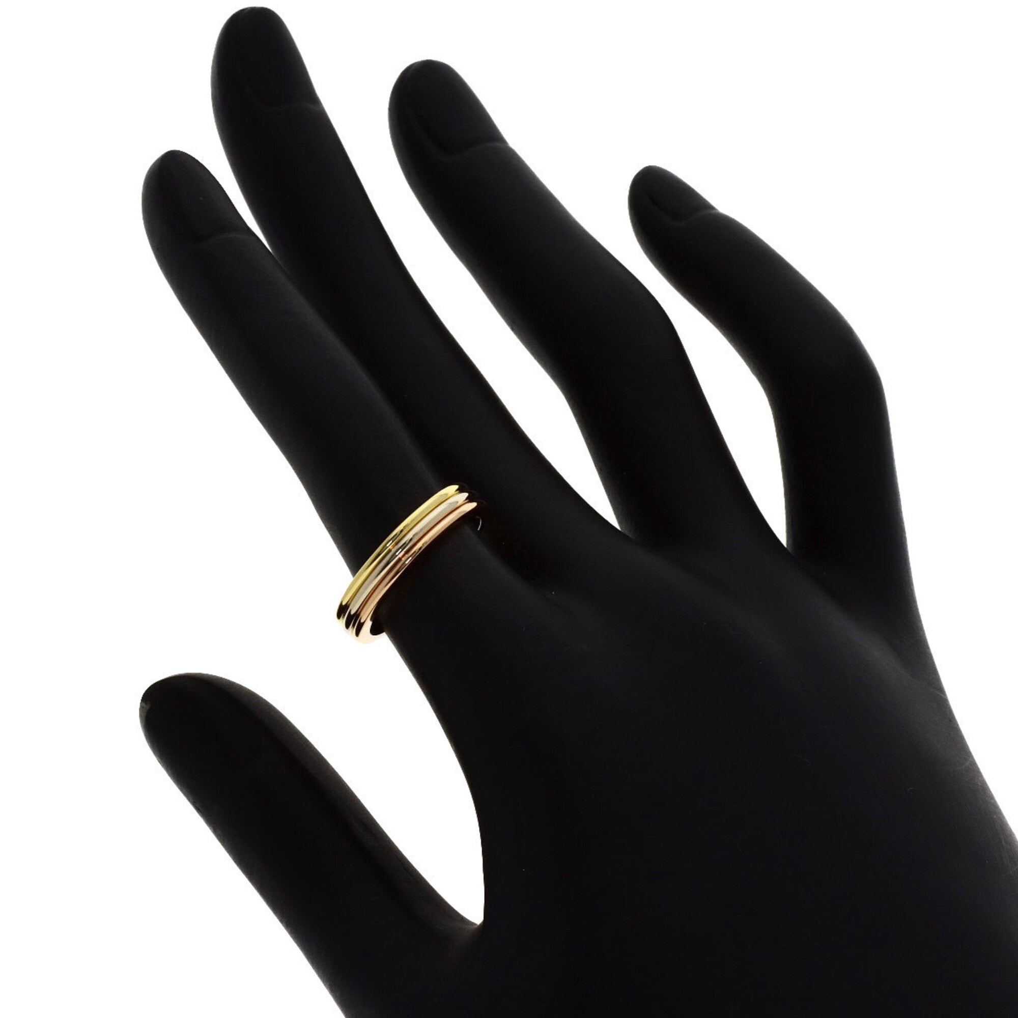 Cartier Yellow Gold (18K) Pink Gold (18K) White Gold (18K) Band Ring (Pre-Owned)
