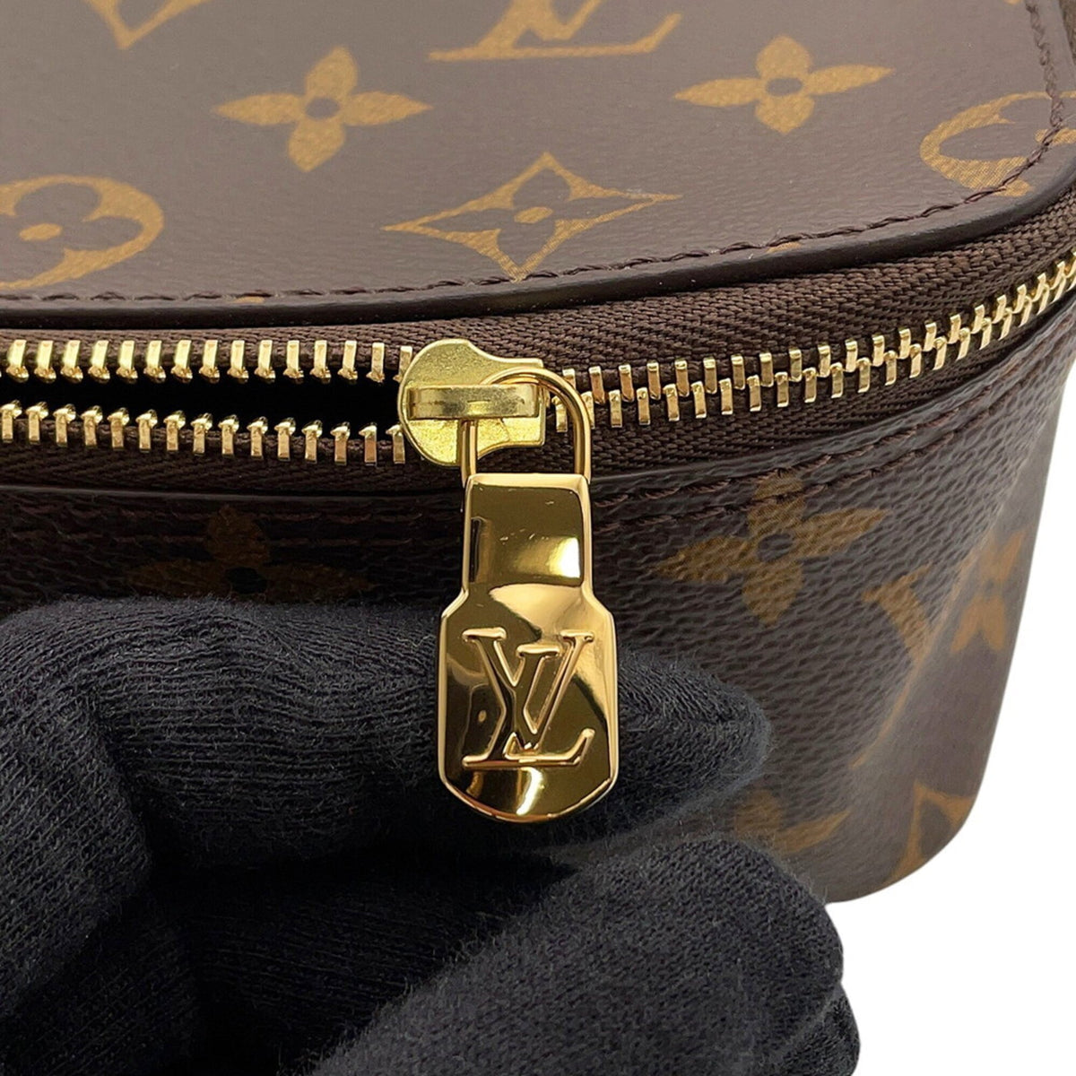 Louis Vuitton Brown Monogram Handbag Pouch (Pre-Owned)