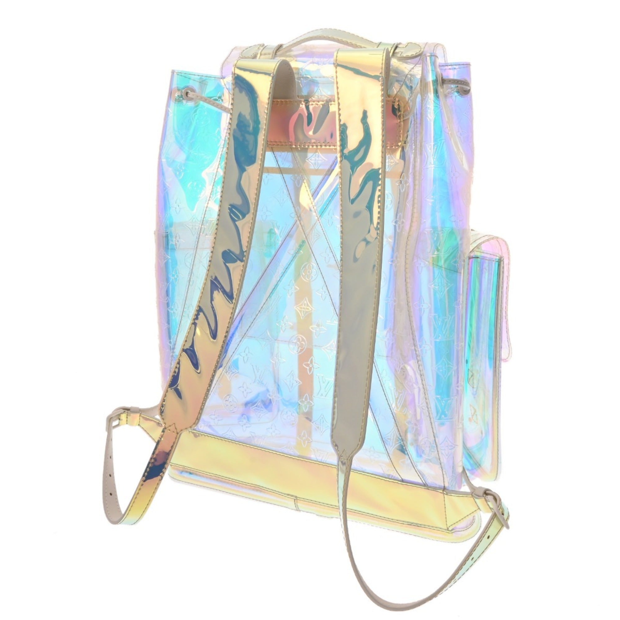 Louis Vuitton Aurora Pink Pvc Backpack (Pre-Owned)