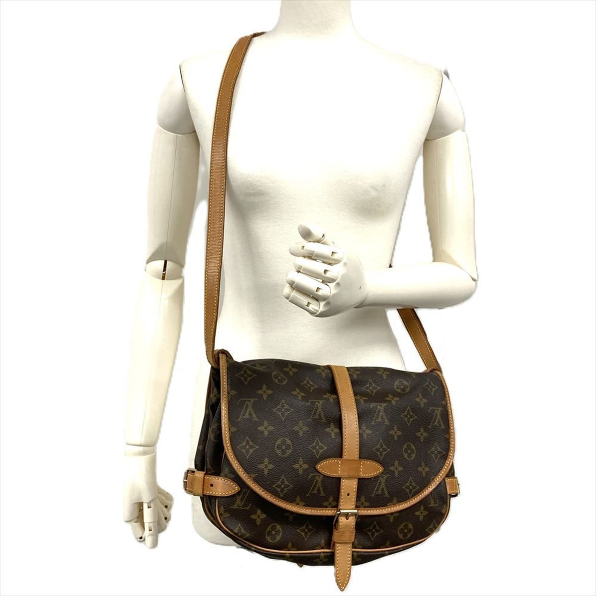 Louis Vuitton Brown Monogram Monogram Shoulder Bag (Pre-Owned)