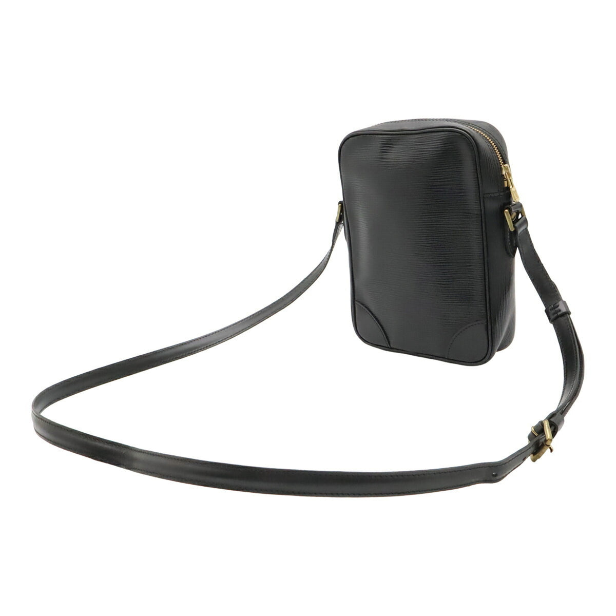 Louis Vuitton Black Noir Epi Leather Pochette Shoulder Bag (Pre-Owned)