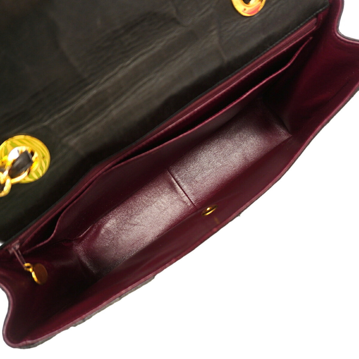Chanel Black Leather Shoulder Bag (Pre-Owned)