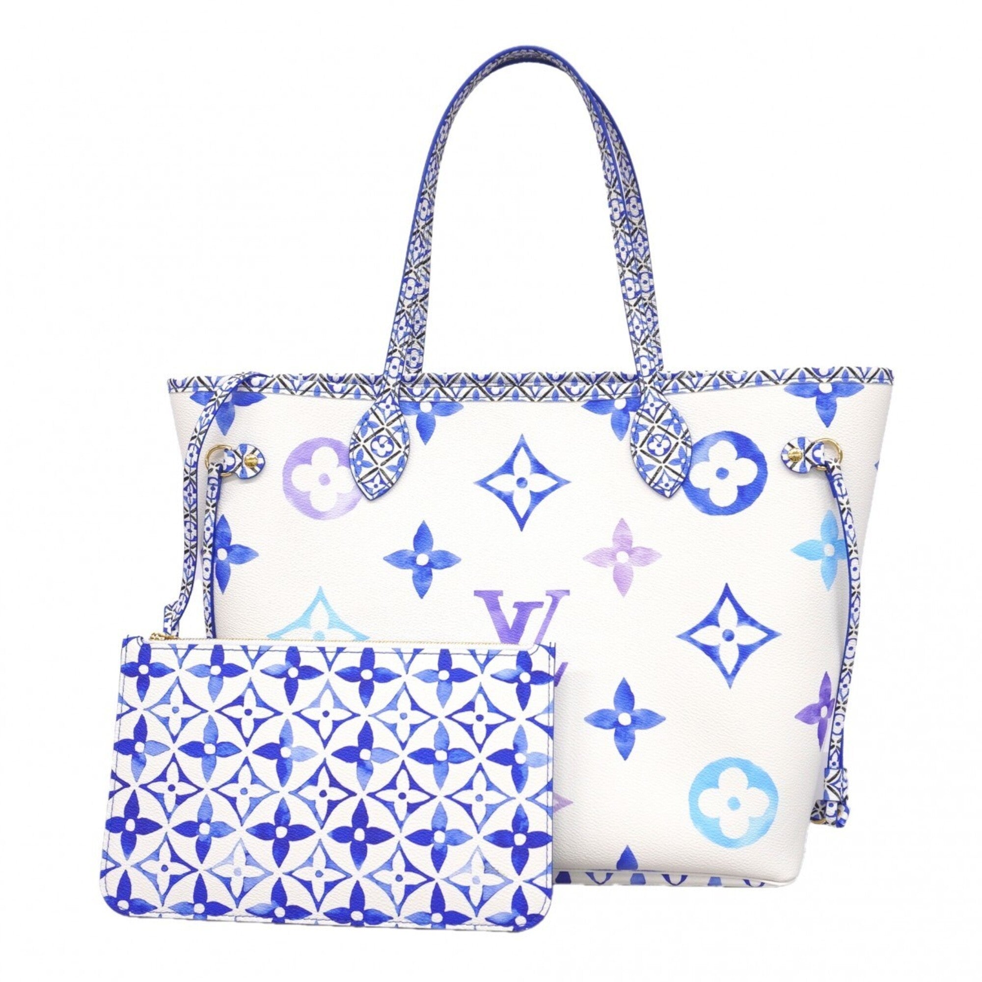 Louis Vuitton Blue Tote Bag (Pre-Owned)
