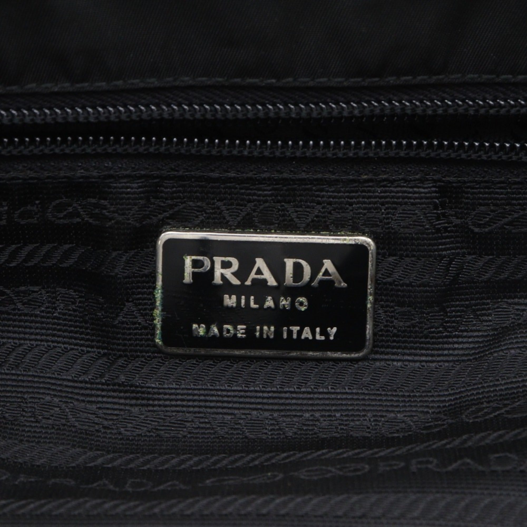 Prada Black Nylon Tote Bag (Pre-Owned)