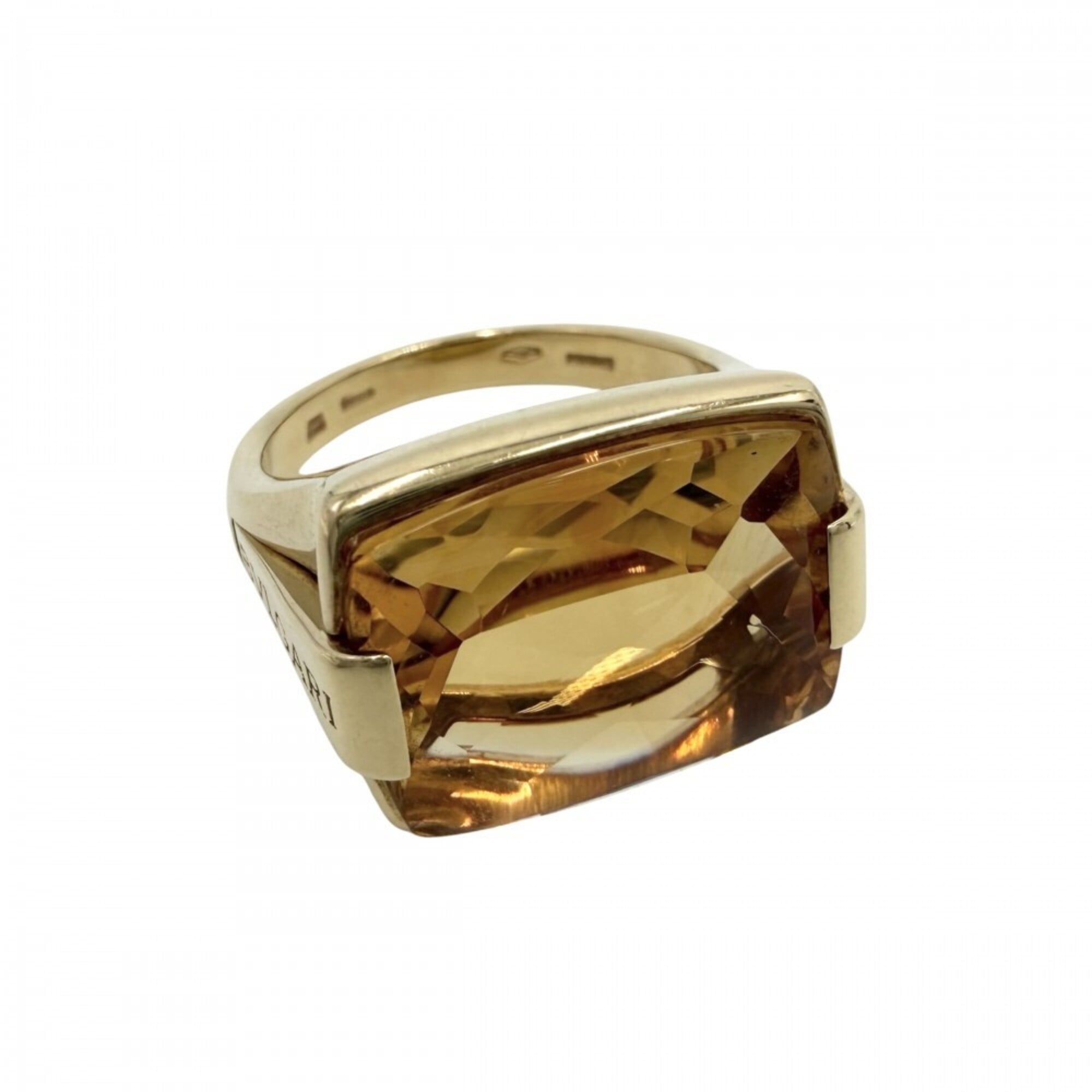 Bvlgari Yellow Yellow Gold (18K) Band Ring (Pre-Owned)