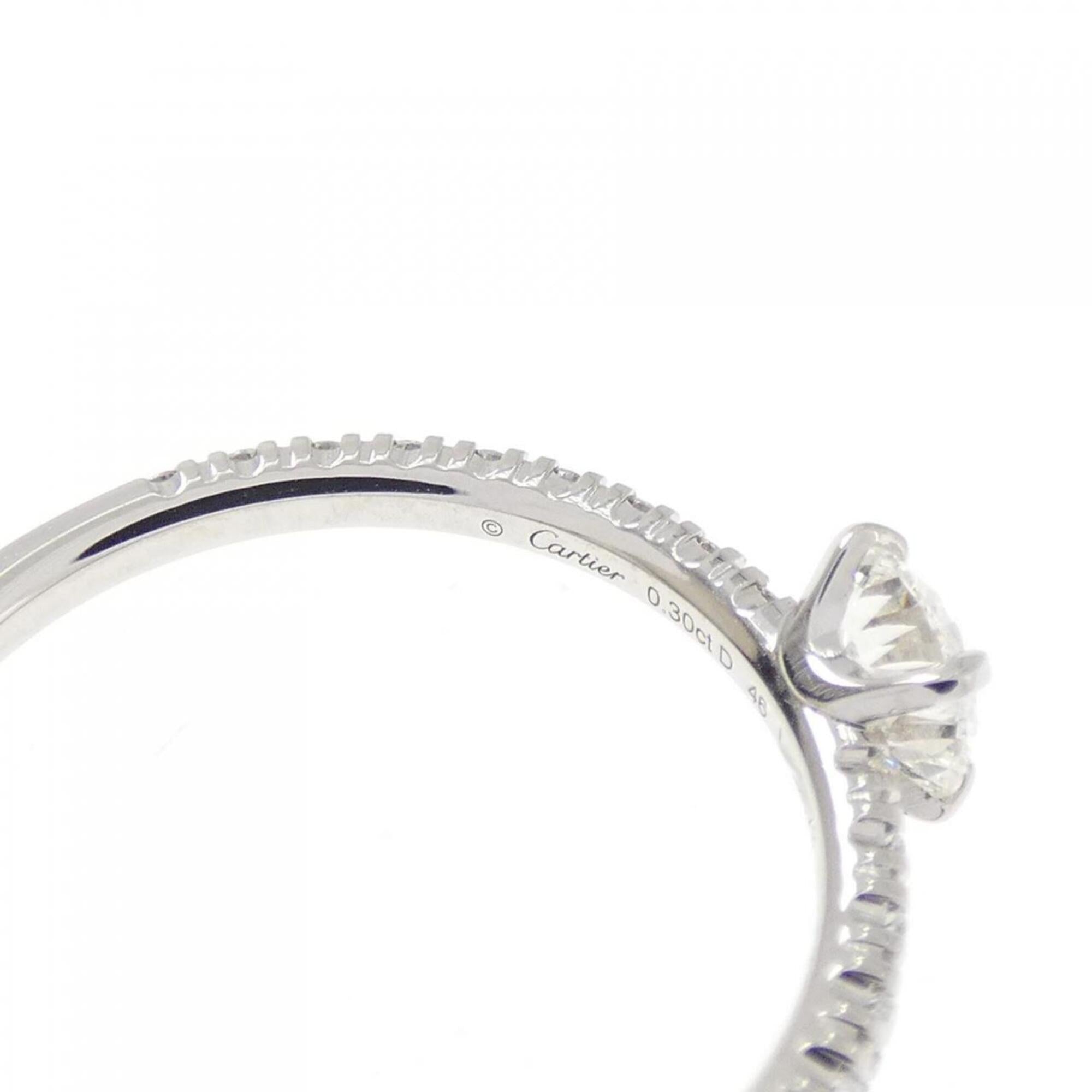 Cartier Platinum 950 Band Ring (Pre-Owned)
