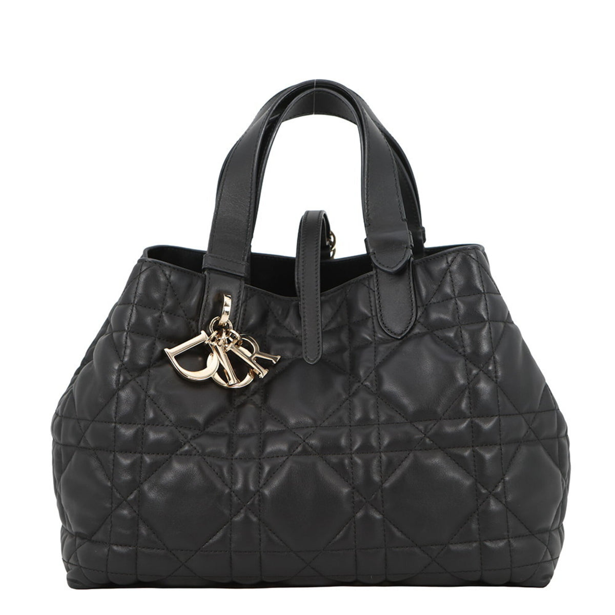 Christian Dior Black Leather Handbag (Pre-Owned)