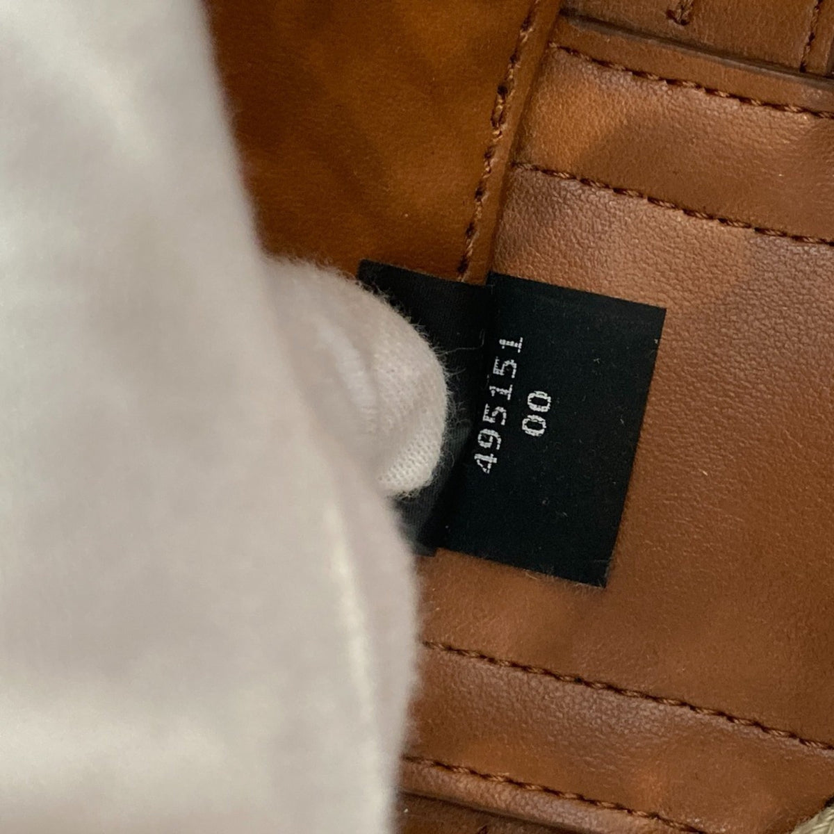 Stella Mccartney Brown Mesh Pouch Tote Bag (Pre-Owned)
