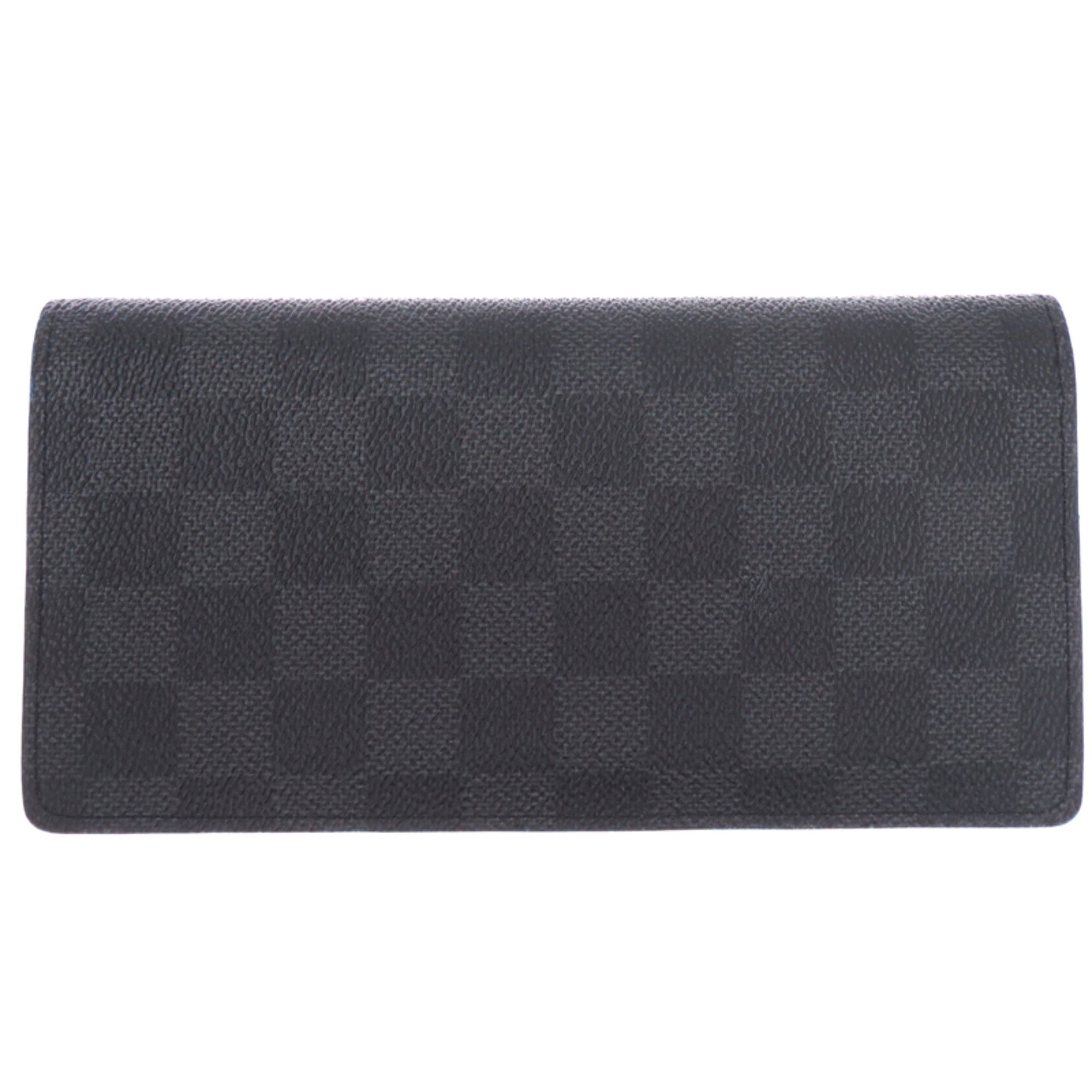 Louis Vuitton Damier Graphite Black Damier Graphite Long Wallet (Bi-Fold) (Pre-Owned)