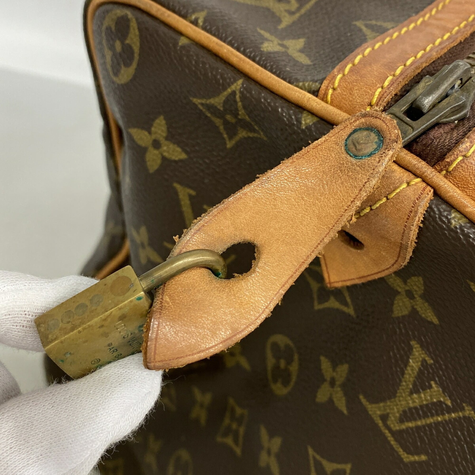 Louis Vuitton Brown Boston Bag (Pre-Owned)