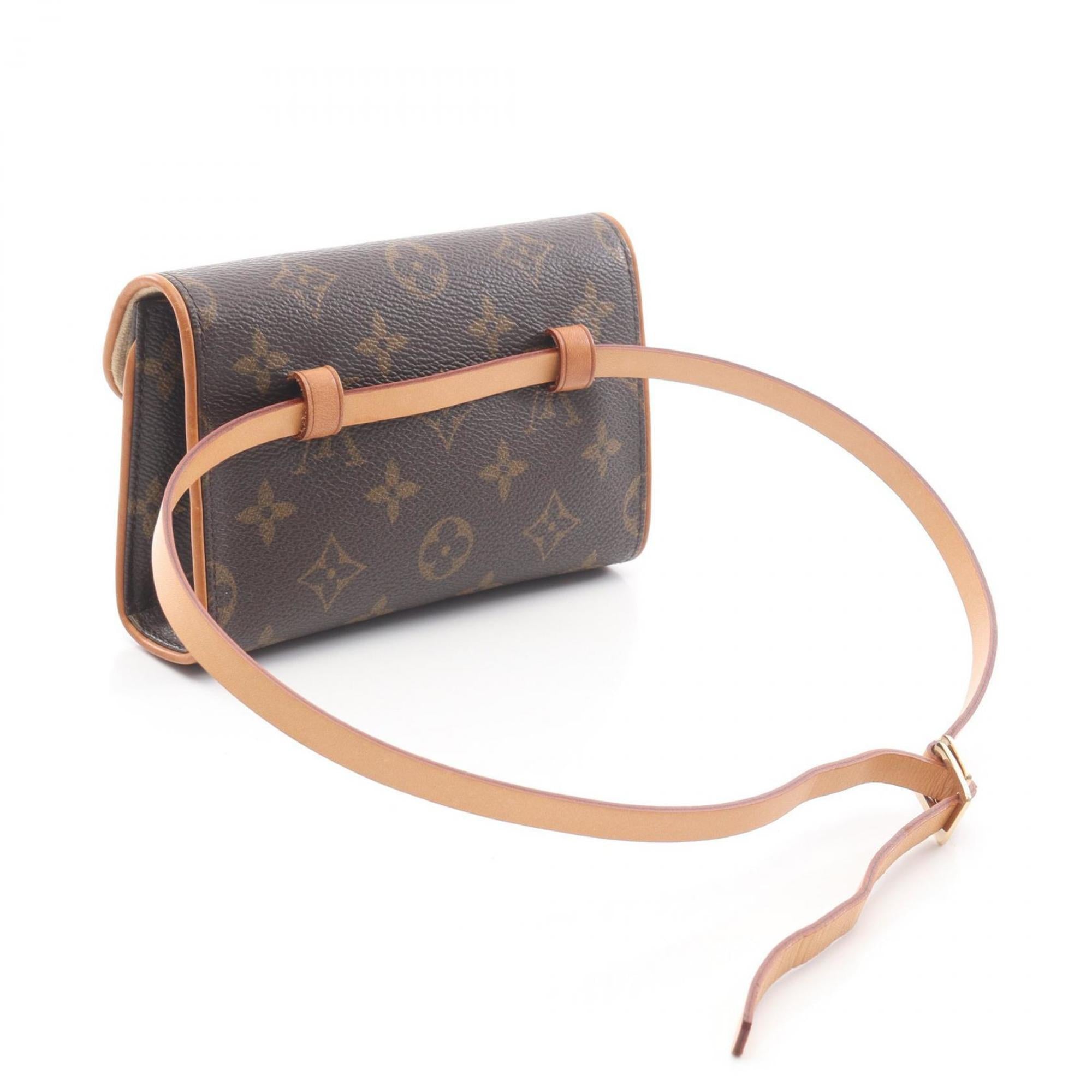 Louis Vuitton Brown Monogram Coated Canvas Leather Fanny Pack Sling Bag (Pre-Owned)