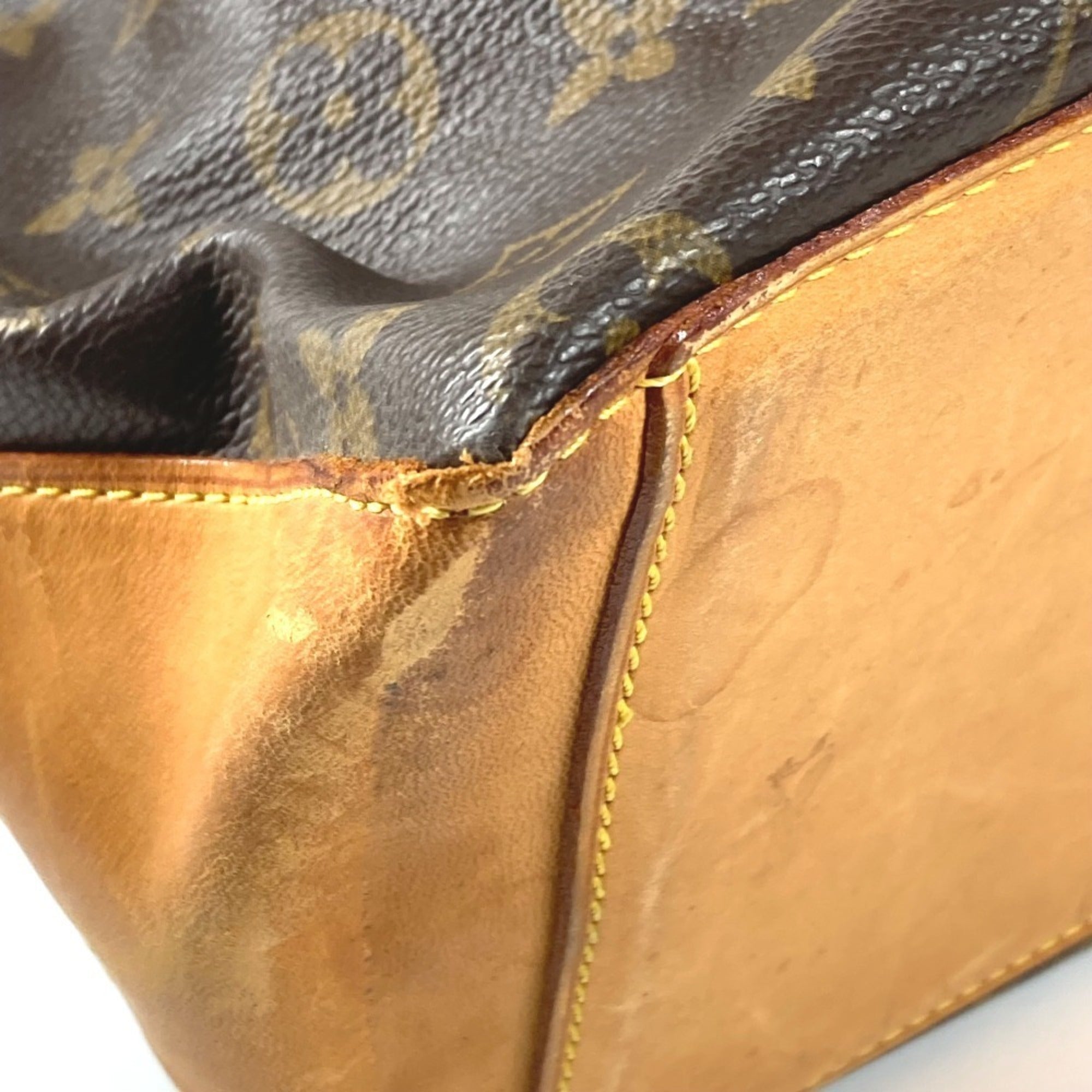 Louis Vuitton Brown Monogram Monogram Canvas Shoulder Bag Tote Bag (Pre-Owned)