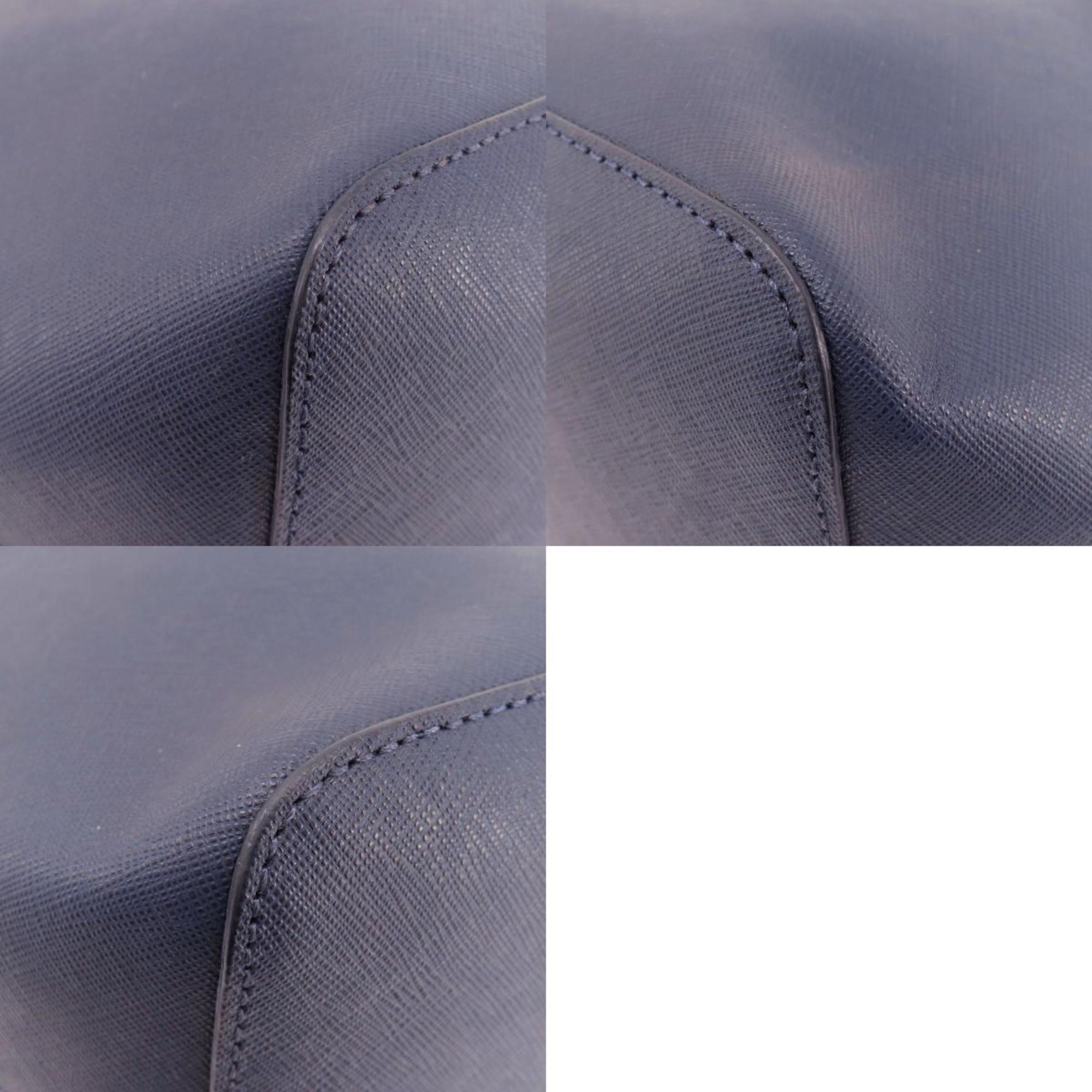 Michael Kors Navy Pvc Tote Bag (Pre-Owned)