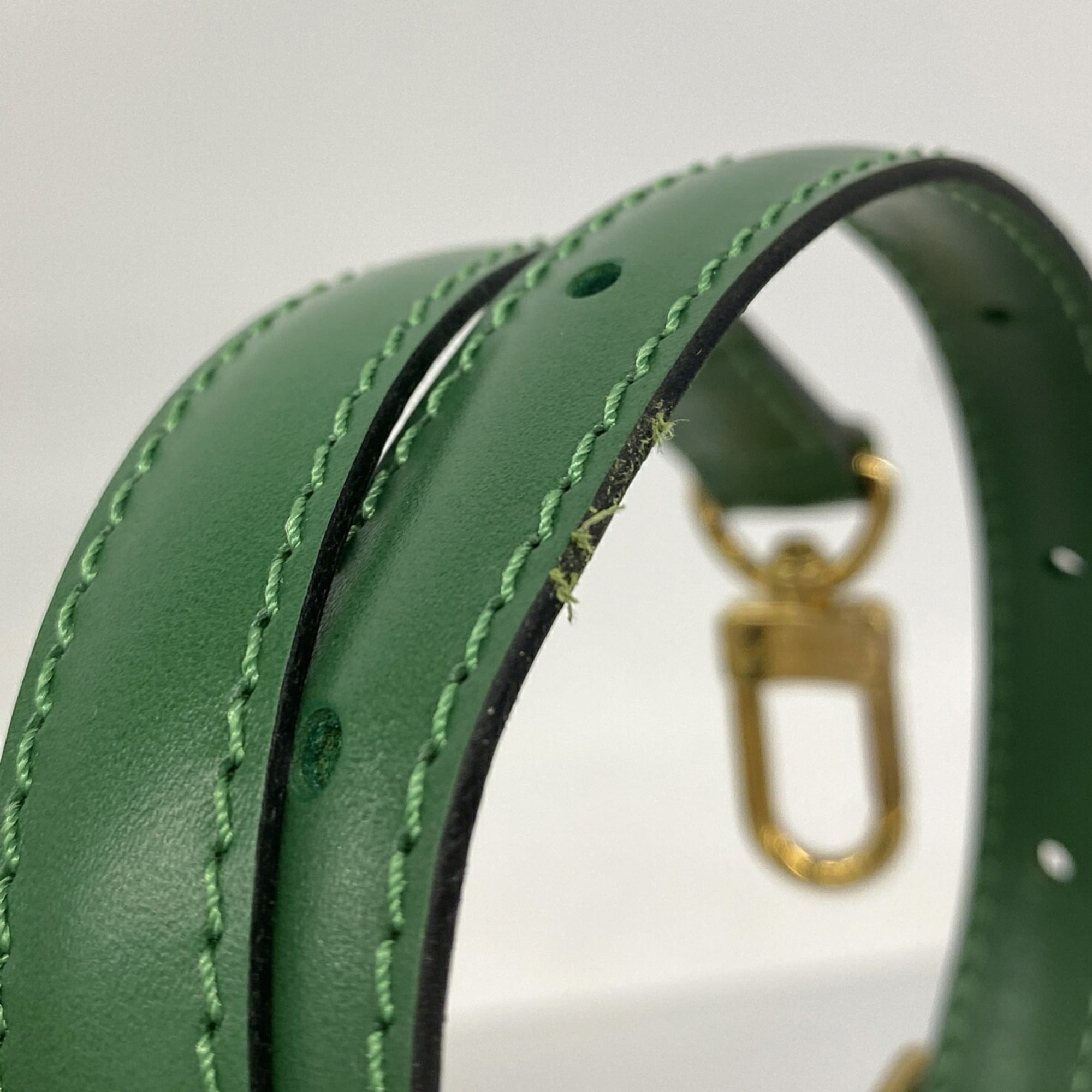 Louis Vuitton Borneo Green Handbag (Pre-Owned)