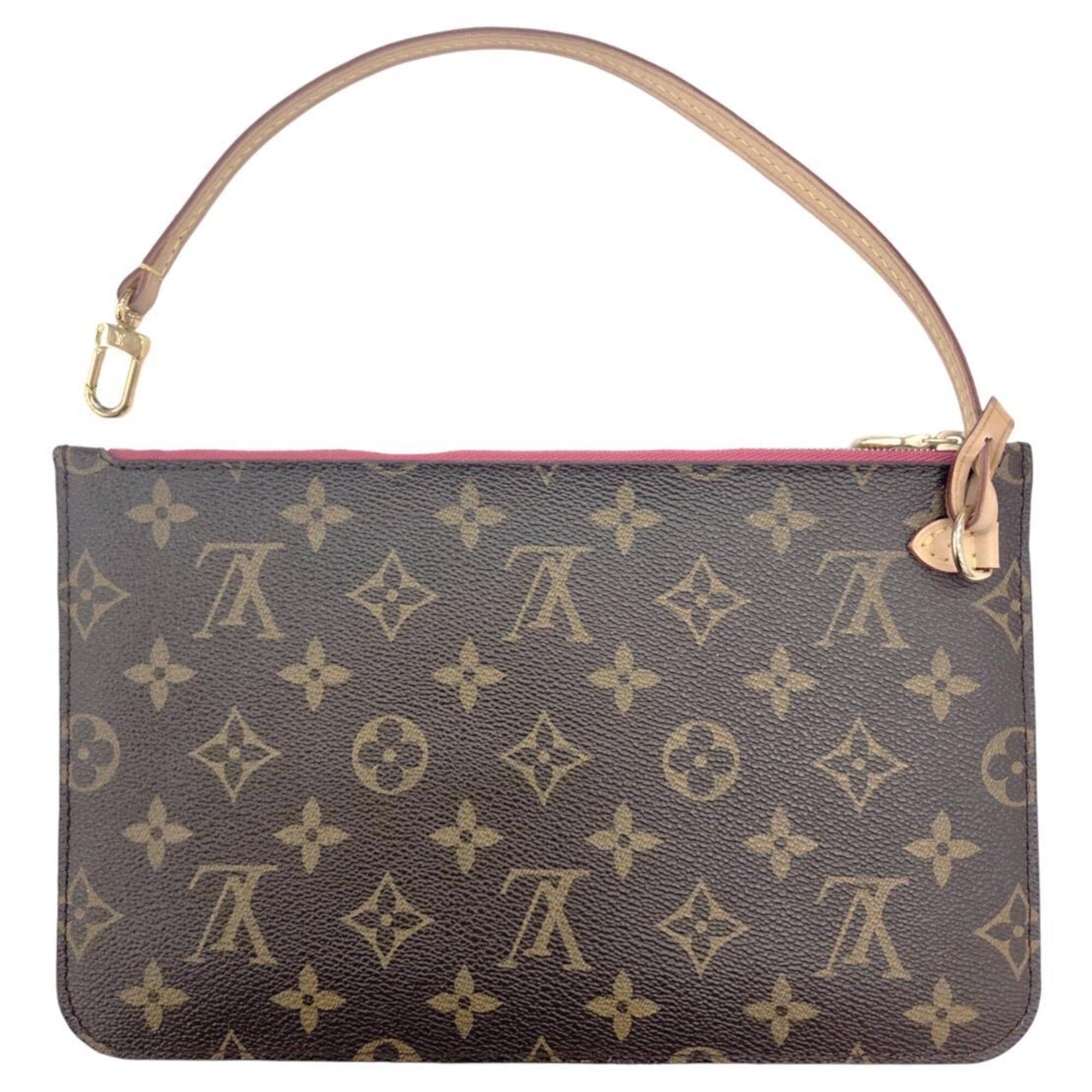 Louis Vuitton Monogram Brown Monogram Pivoine Monogram Pouch Tote Bag (Pre-Owned)